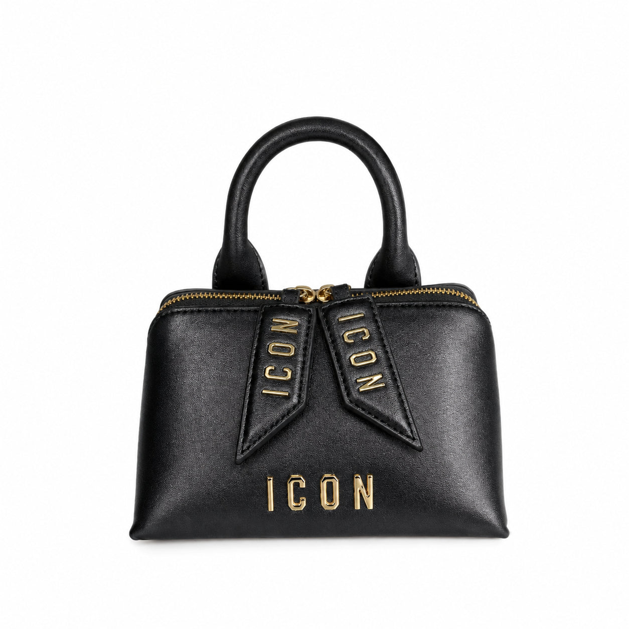 Borsa Icon Donna Mini Bauletto con Doppi Manici