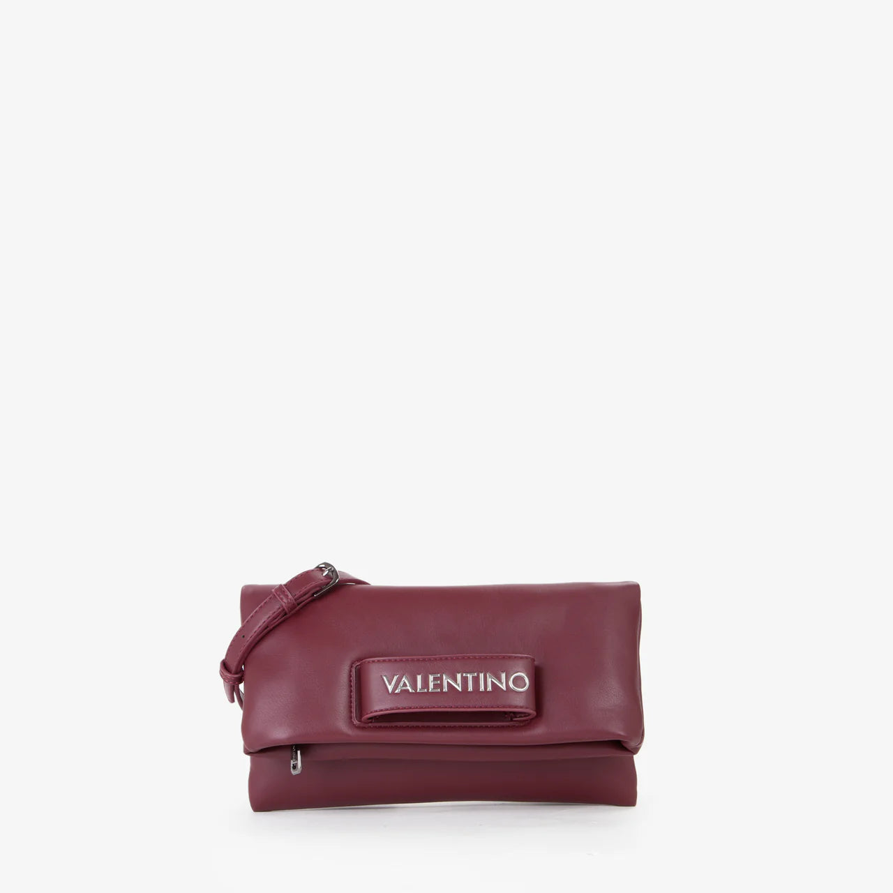 Valentino pochette elegante con logo frontale Viola TU | Giò Fashion