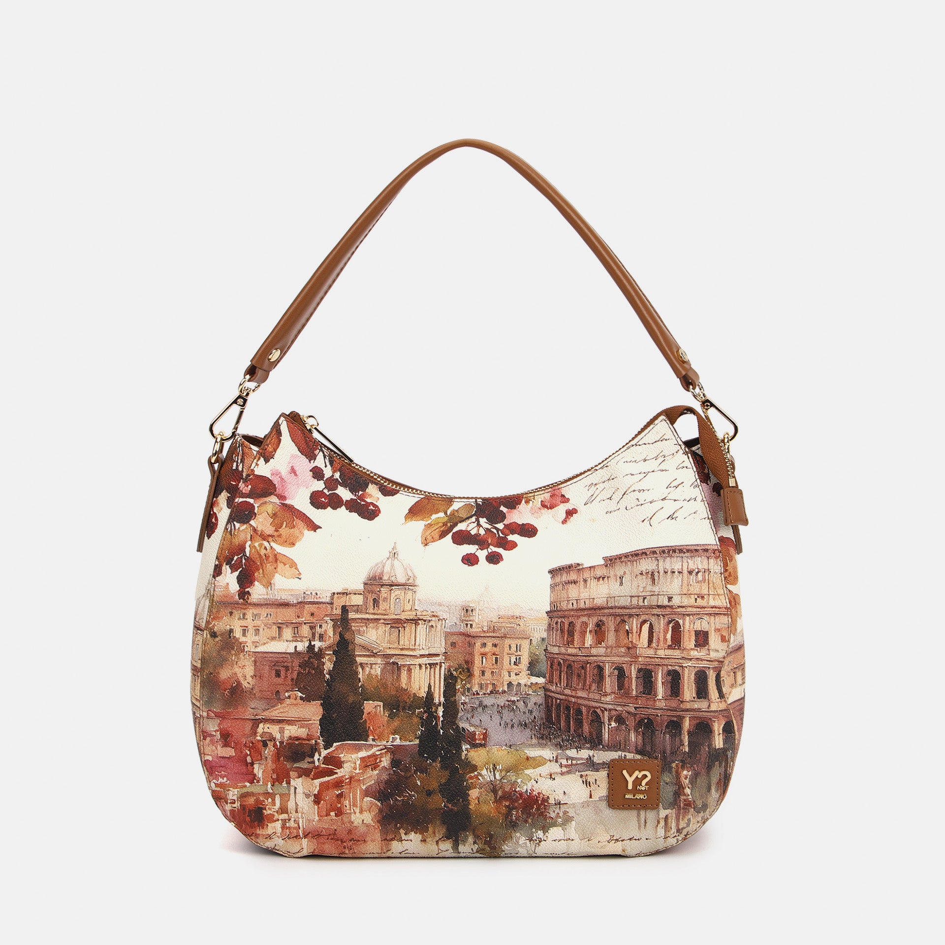 Ynot? Yes Bag Hobo Bag Donna con Tracolla
