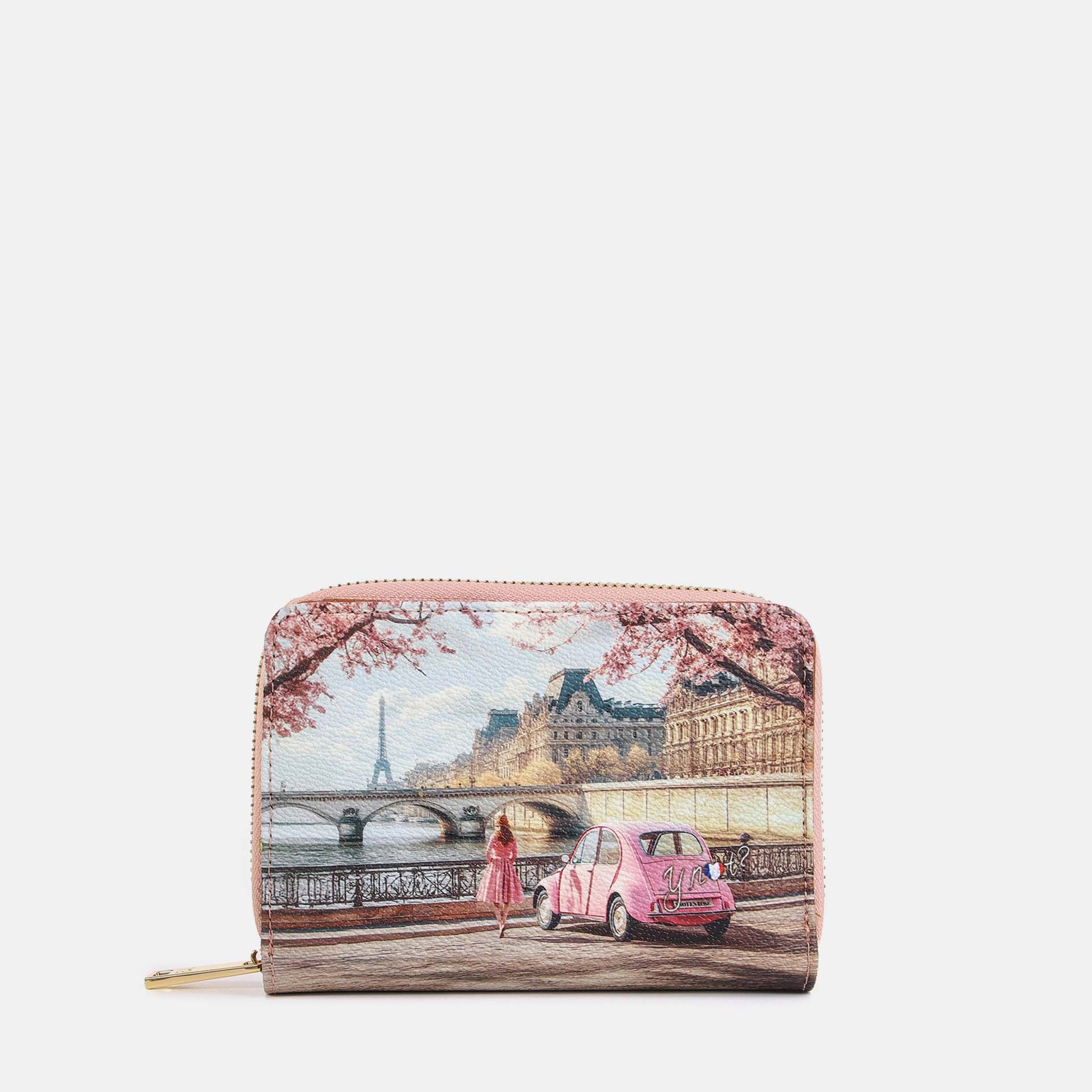 Y-Not Portafoglio YesBag Paris en Rose TU | Giò Fashion