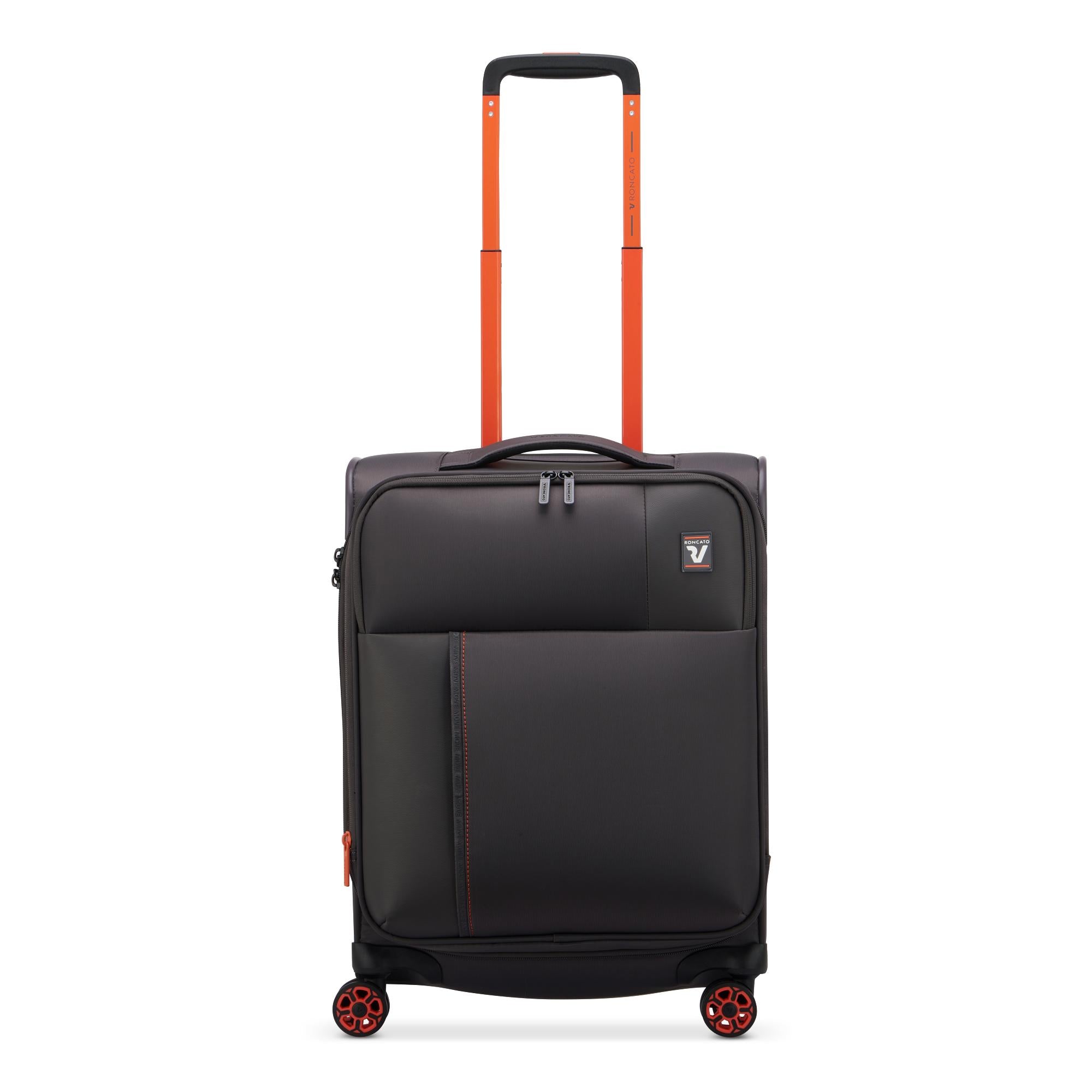 Trolley Cabina Roncato 55 cm con Quattro Ruote Grigio TU | Giò Fashion