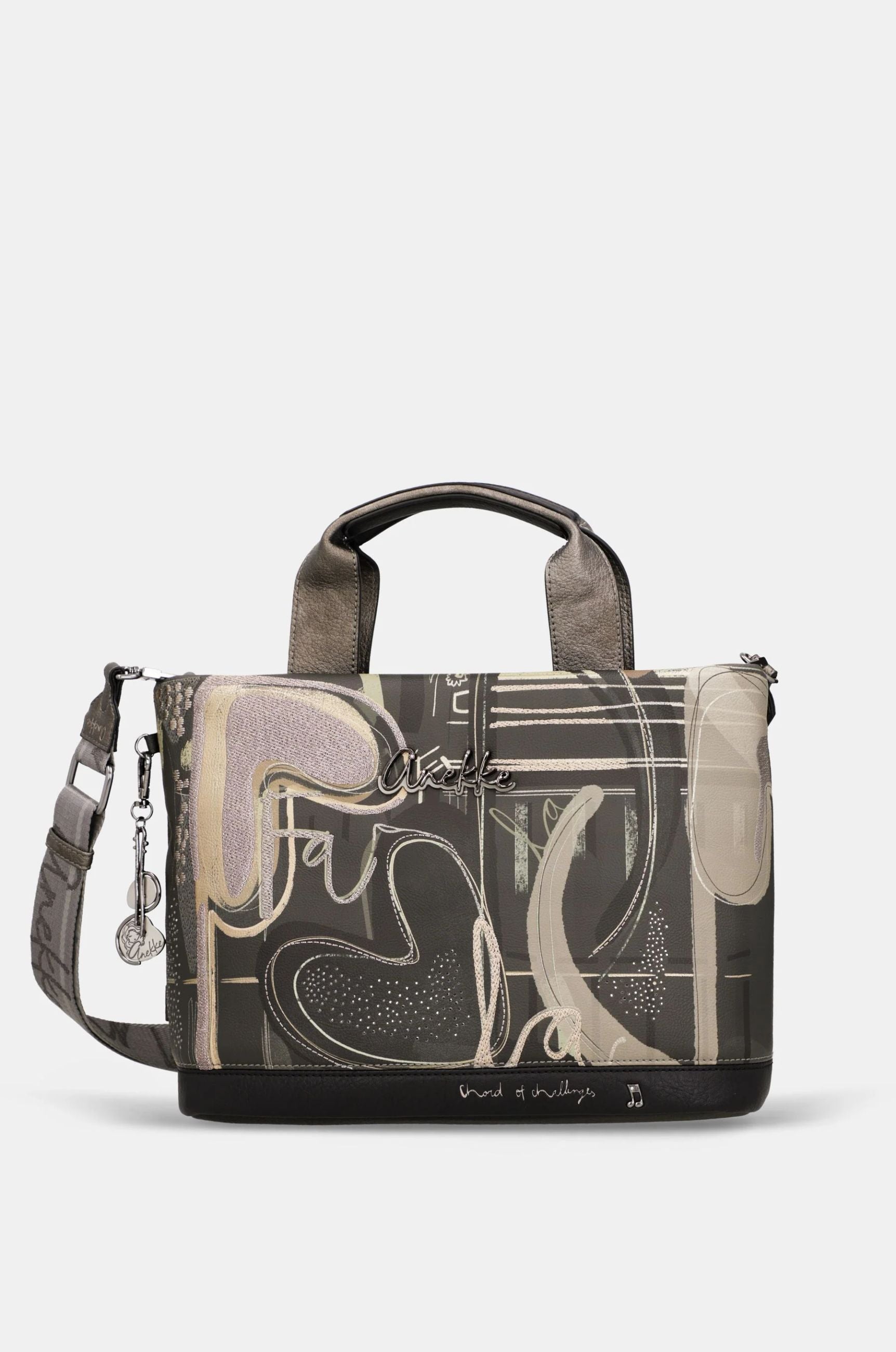 Borsa Donna Anekke con Manici Corti e Tracolla