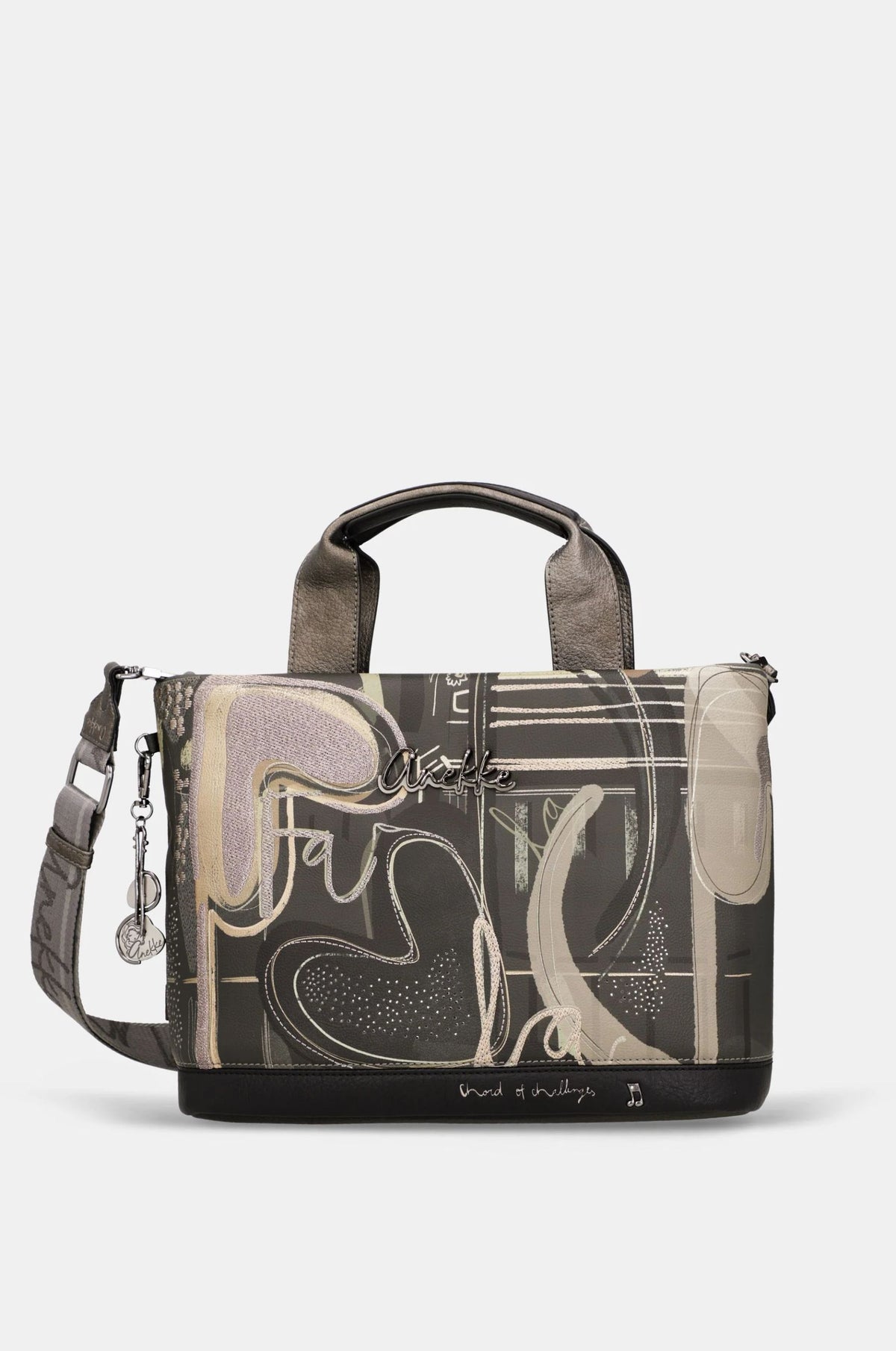 Borsa Donna Anekke con Manici Corti e Tracolla