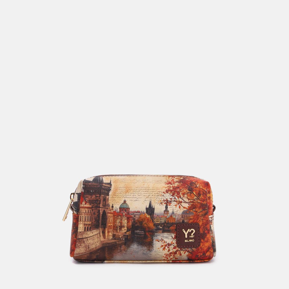 Ynot? Yes Bag Beauty Case Donna in Ecopelle con Zip
