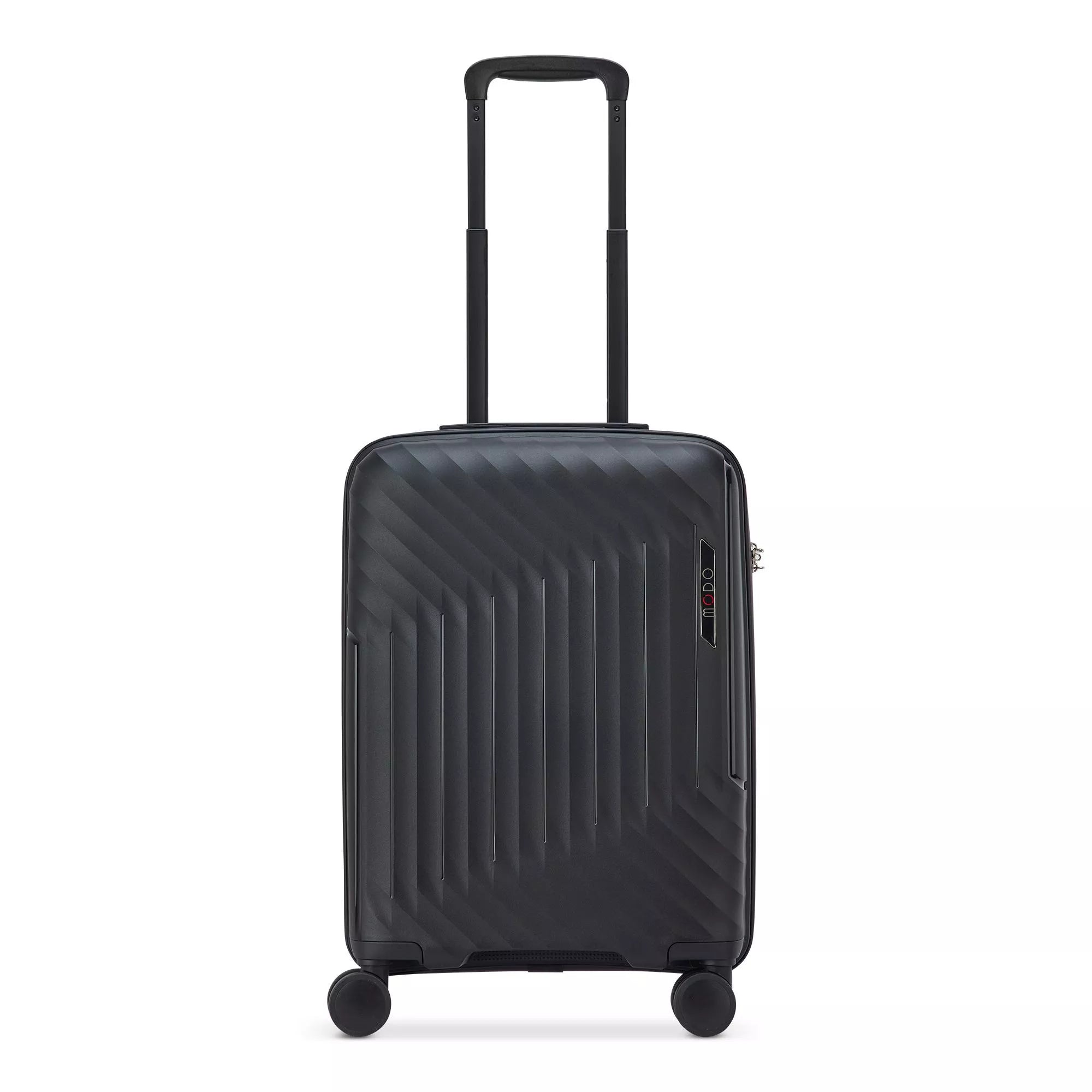 Modo by Roncato Trolley Bagaglio a Mano Rigido 4 Ruote 55x40x20 NERO TU | Giò Fashion