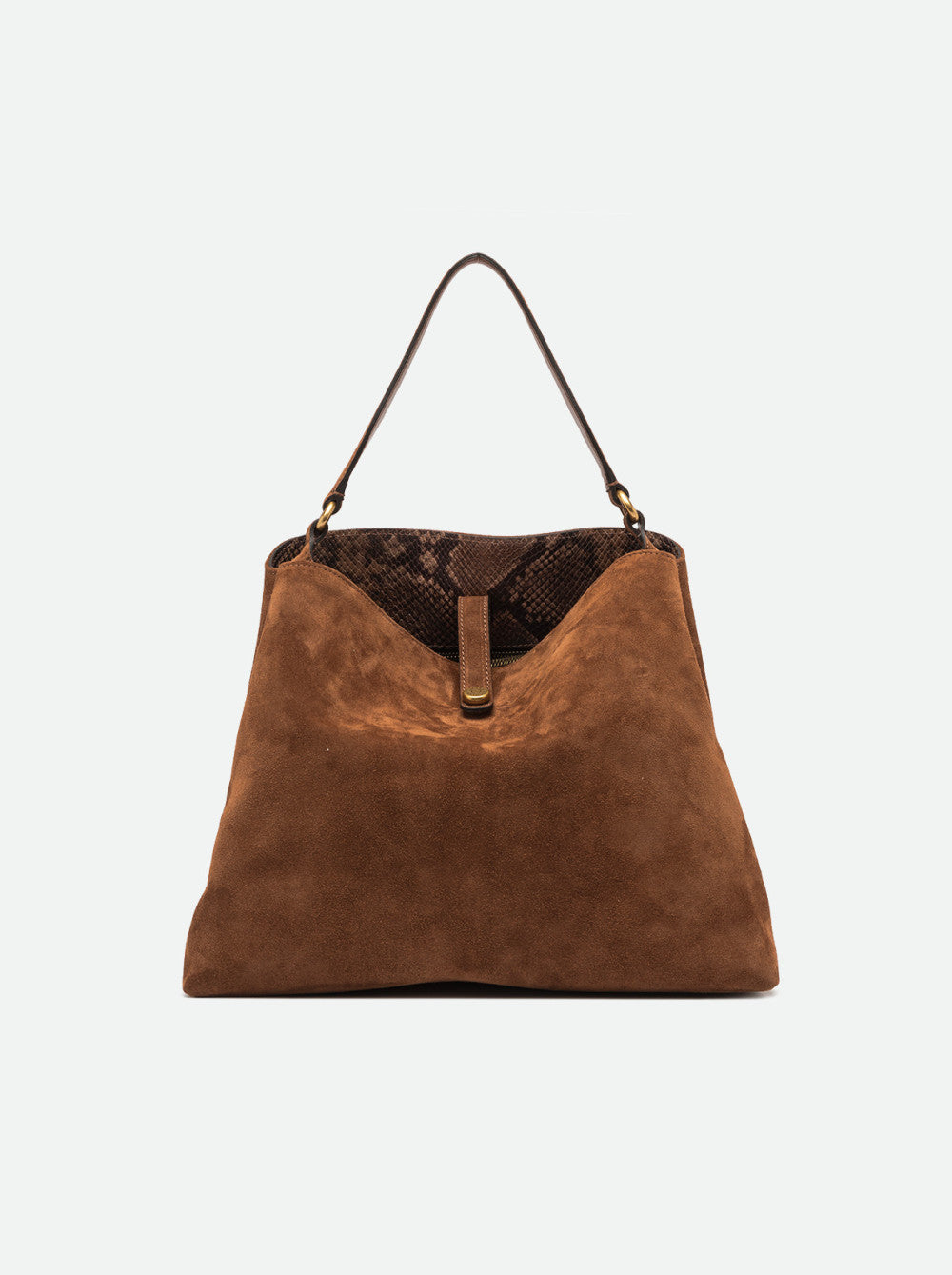 Borsa a Spalla Fiona in Pelle Scamosciata