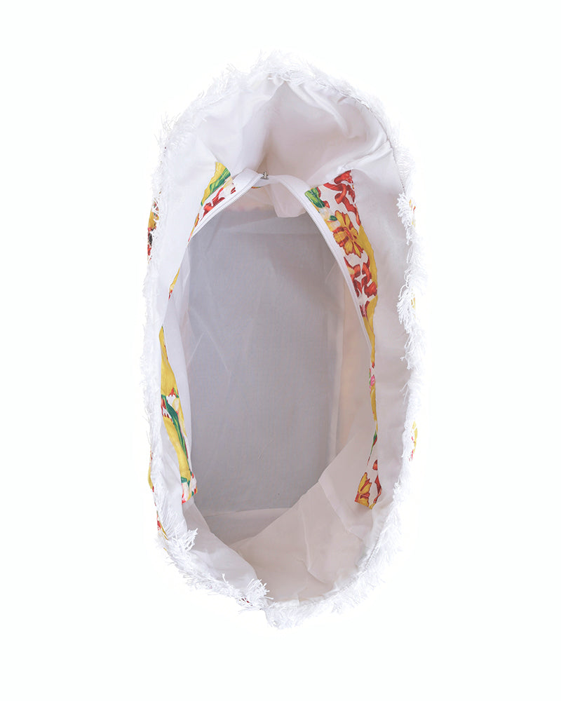 Ble Resort Collection Borsa Bianco in Tessuto