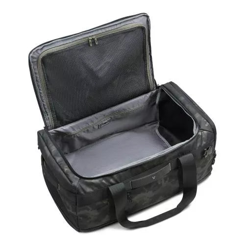 Borsone viaggio capiente con tracolla e tasche multifunzione CAMOUFLAGE TU | Giò Fashion