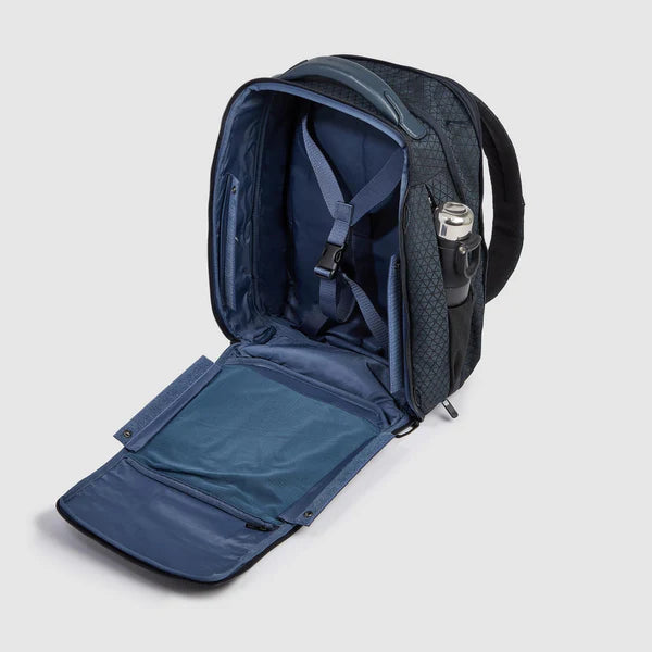 Zaino Piquadro tecnico porta PC e tablet con tasche organizzate BLU SCURO TU | Giò Fashion