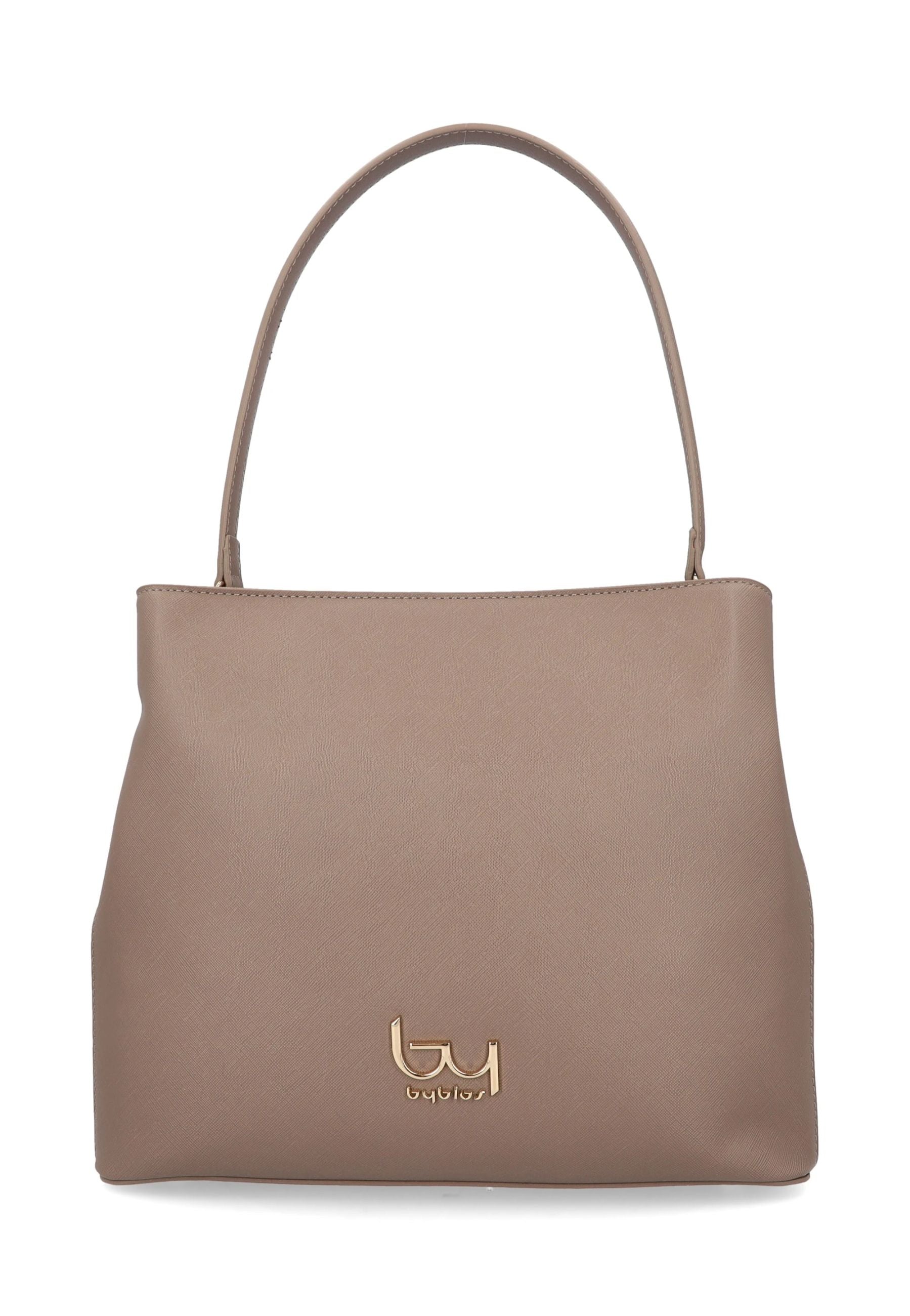 By Byblos Borsa a Spalla Donna Elegante Minimal TAUPE TU | Giò Fashion