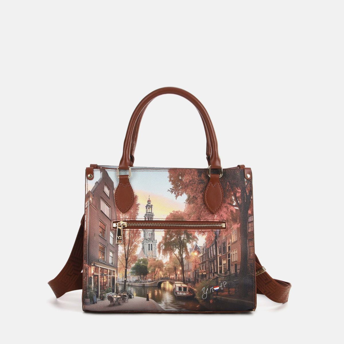 Ynot? Yes Bag Borsa Tote Donna Squadrata