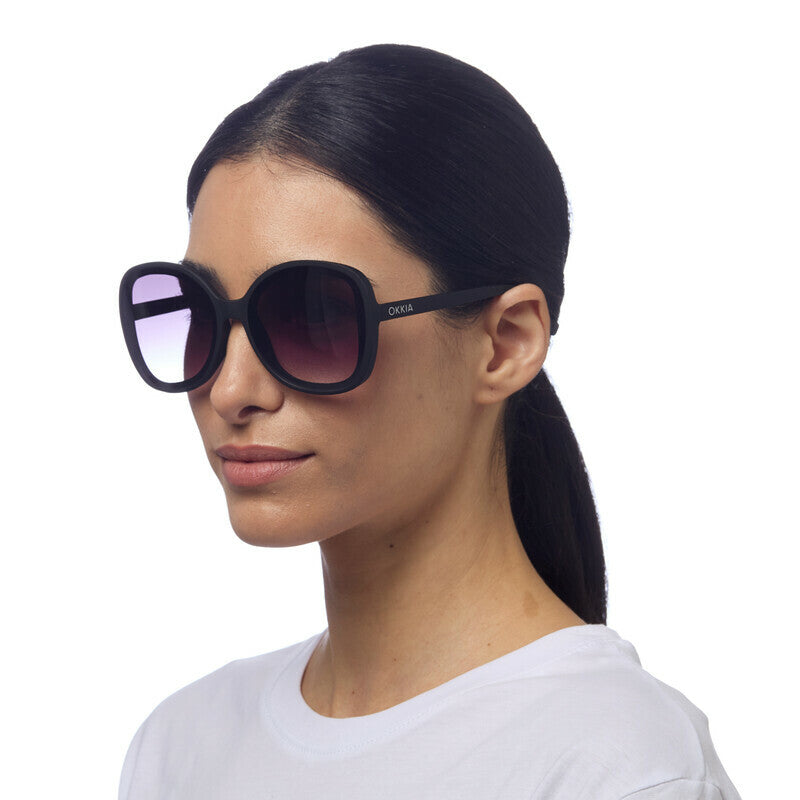 OKKIA Anna Occhiali da Sole Donna Butterfly con Lenti Sfumate e Protezione UV400