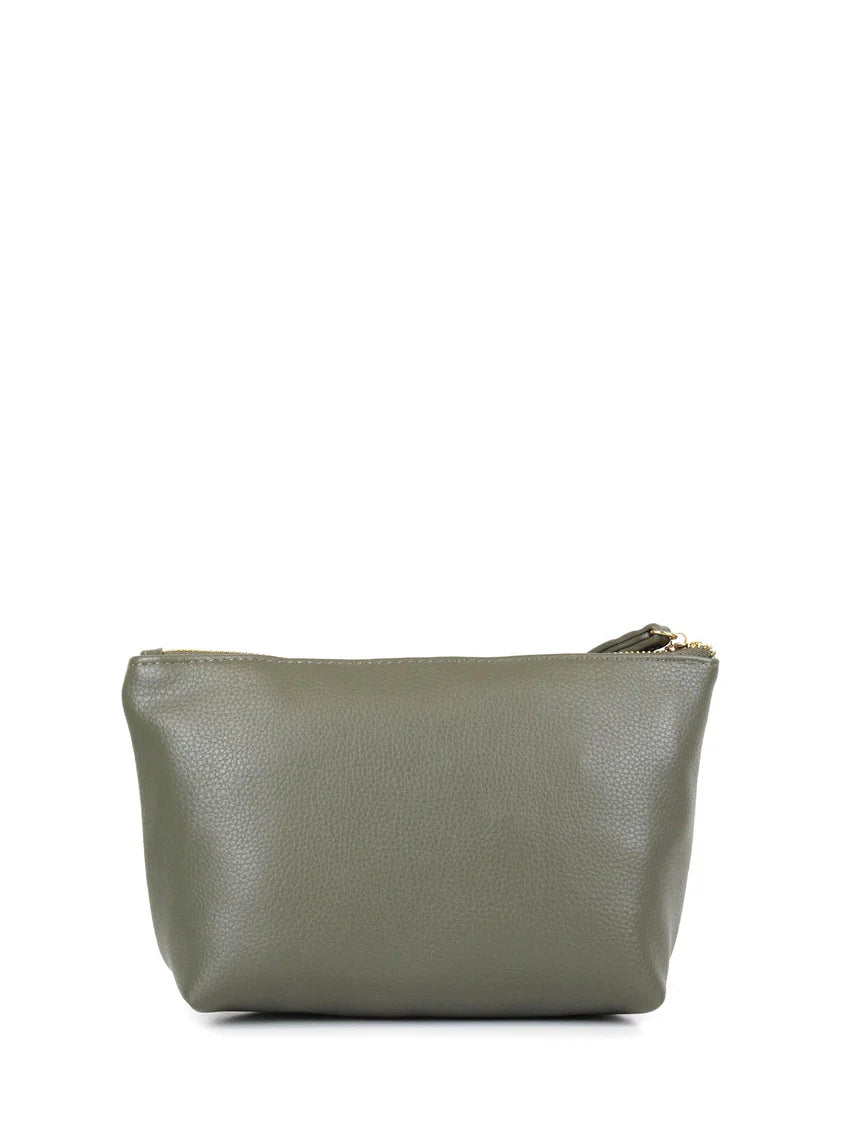 Beauty By Byblos in ecopelle con scomparti interni e cinturino VERDE TU | Giò Fashion