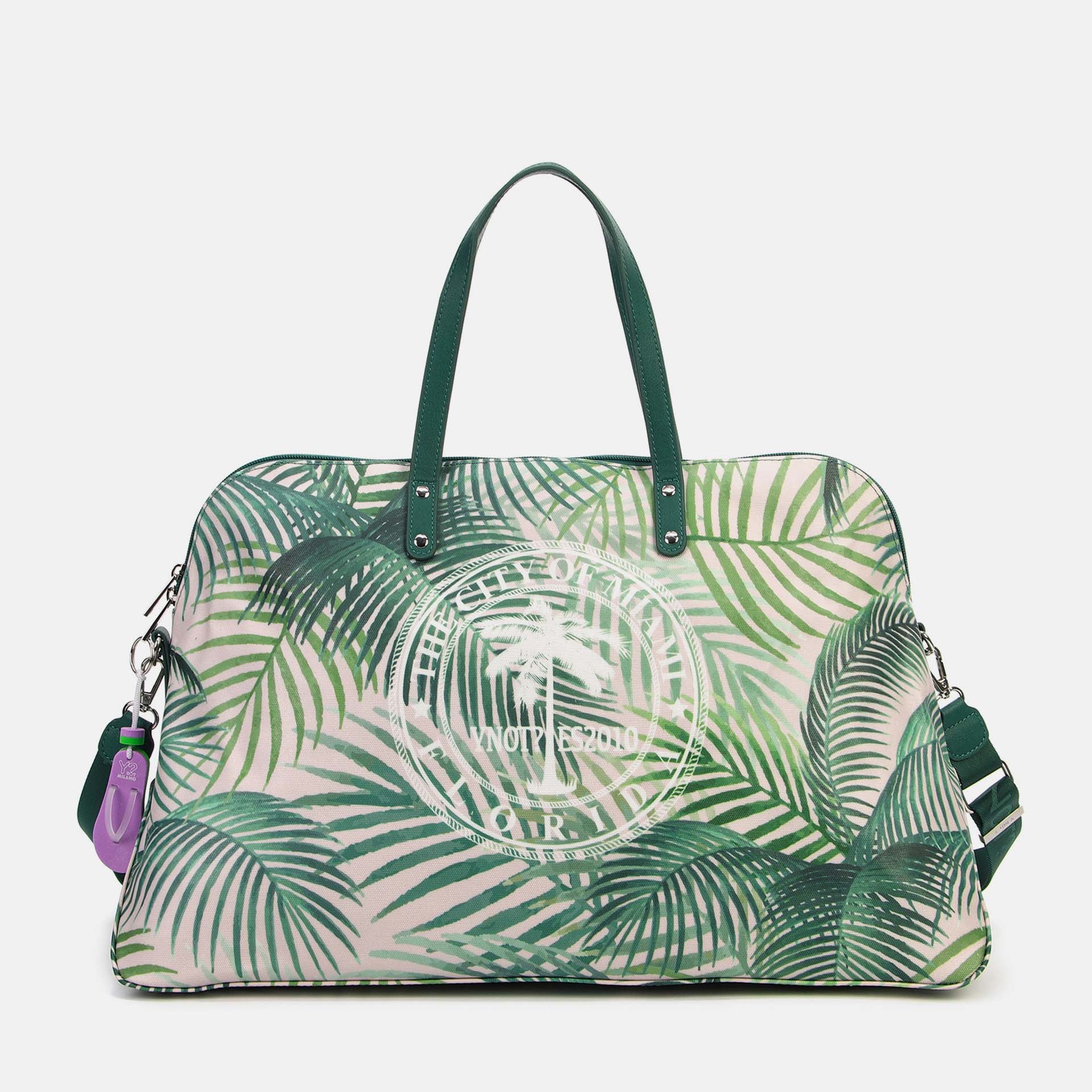 Y-Not Tote Bag Grande Vibes Verde TU | Giò Fashion