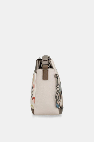 Borsa tracolla donna Anekke con zip e tracolla regolabile Beige TU | Giò Fashion