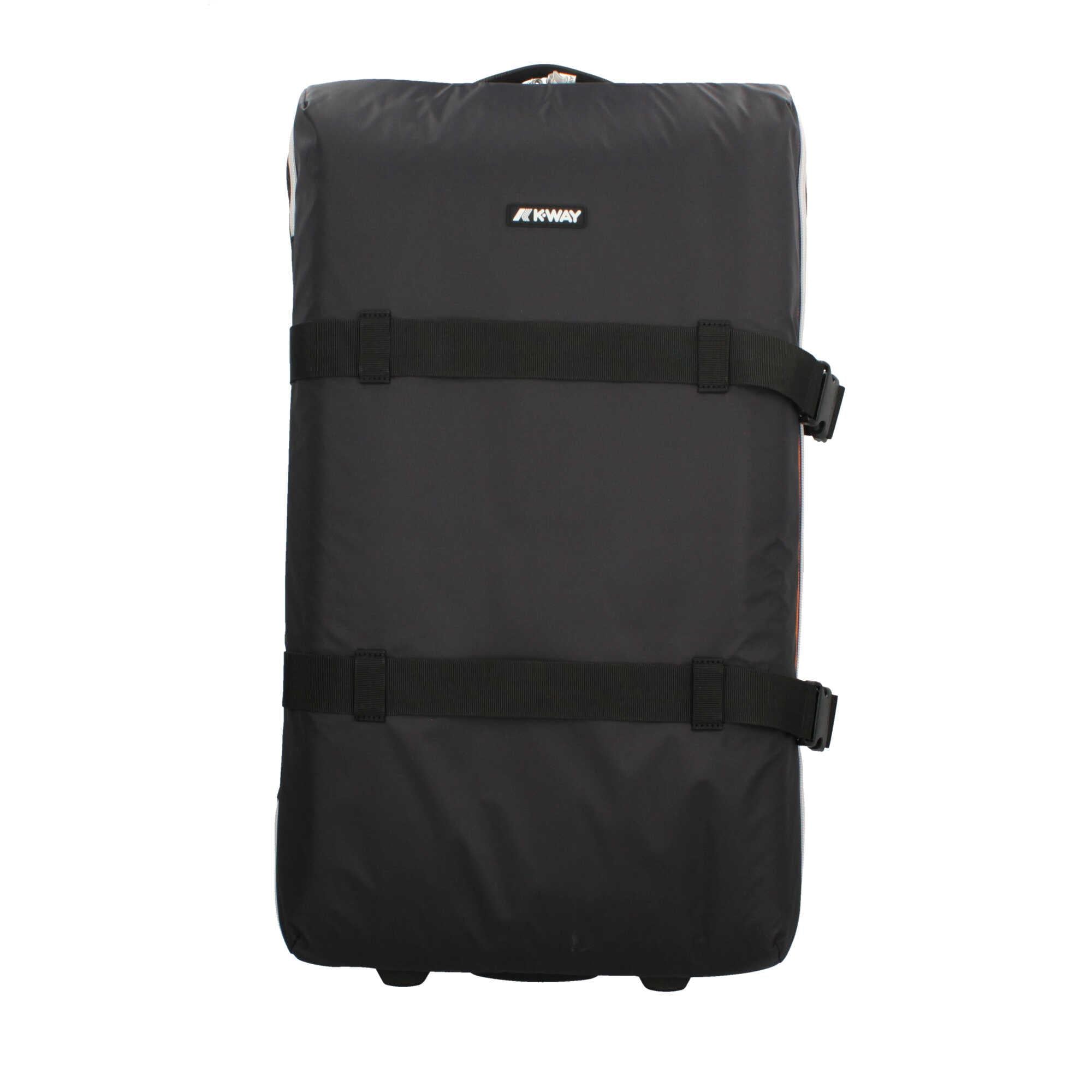 Trolley K-Way Blossac M resistente e capiente NERO TU | Giò Fashion