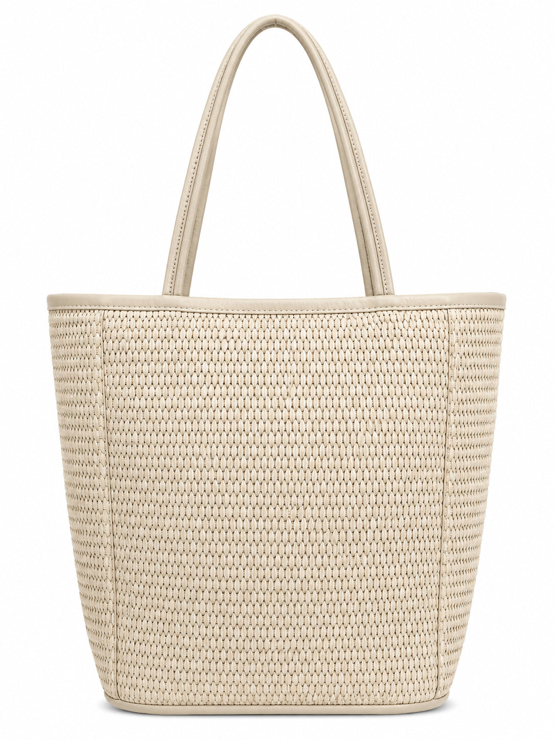 Borsa Mare Shopping Intrecciata Donna con Doppi Manici