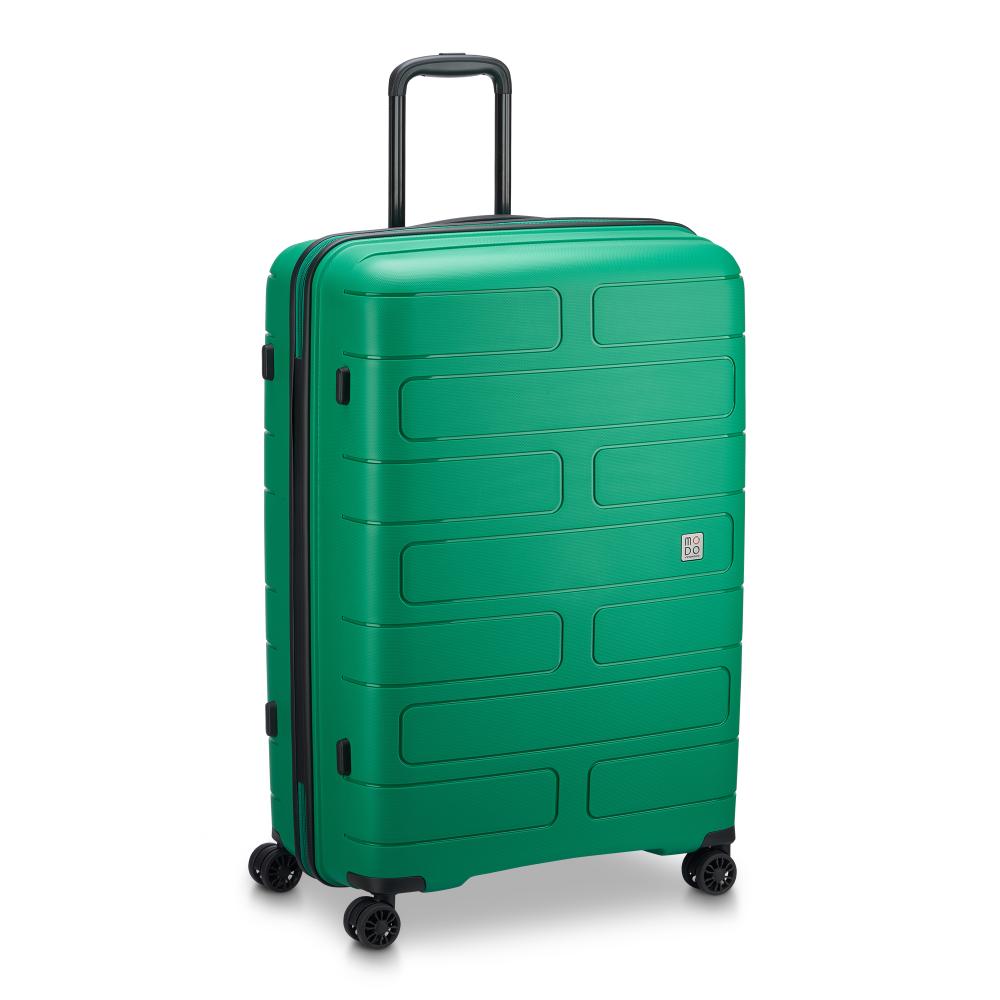 Modo by Roncato Supernova 2.0 Trolley Grande Rigido 75 cm con Chiusura TSA Verde TU | Giò Fashion