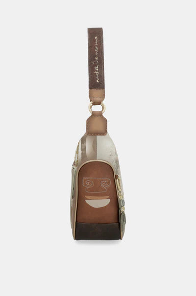 Borsa Anekke Donna a Spalla con Tracolla Regolabile Stile Casual Elegante Beige TU | Giò Fashion