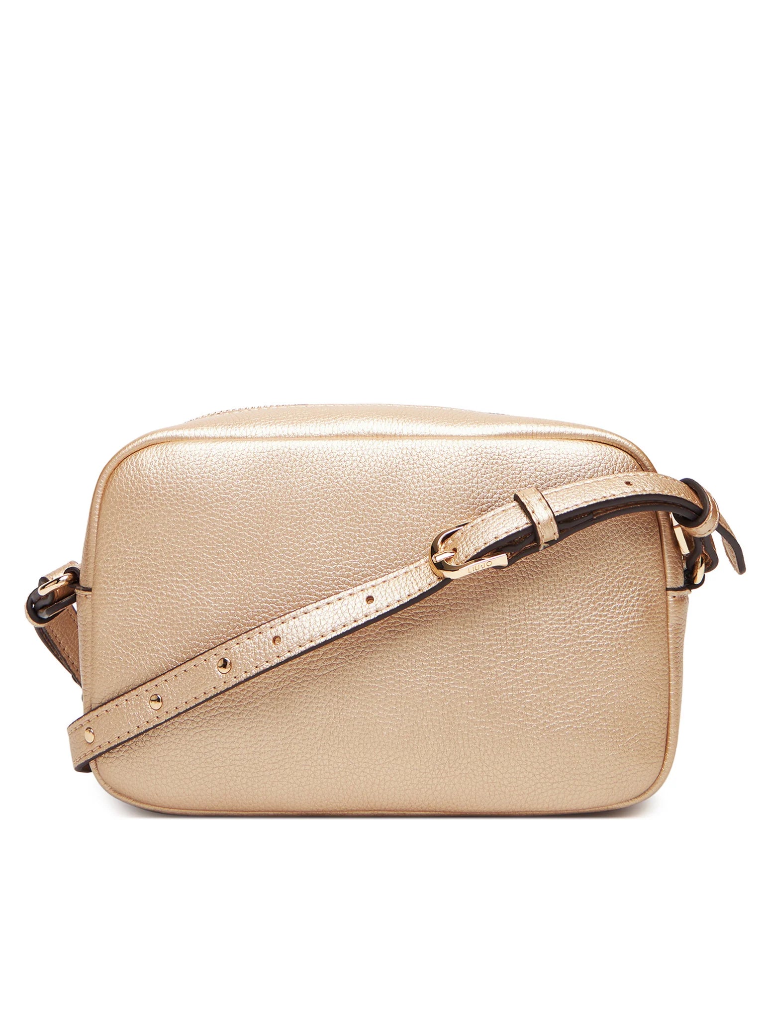 Borsa a tracolla Liu Jo con logo Milano e design essenziale Oro TU | Giò Fashion