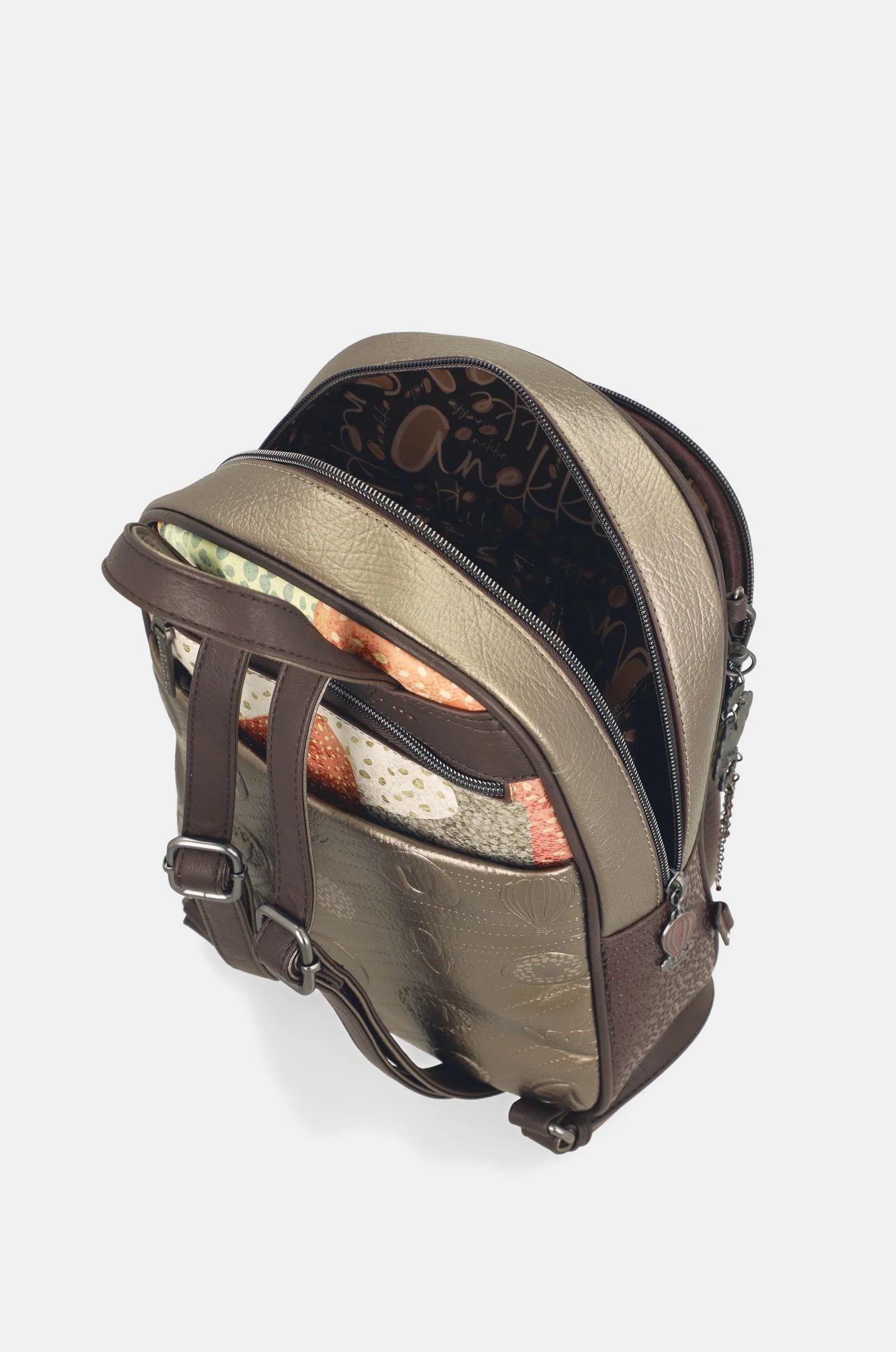 Zaino Medio Donna Anekke con Tasche e Spallacci Regolabili