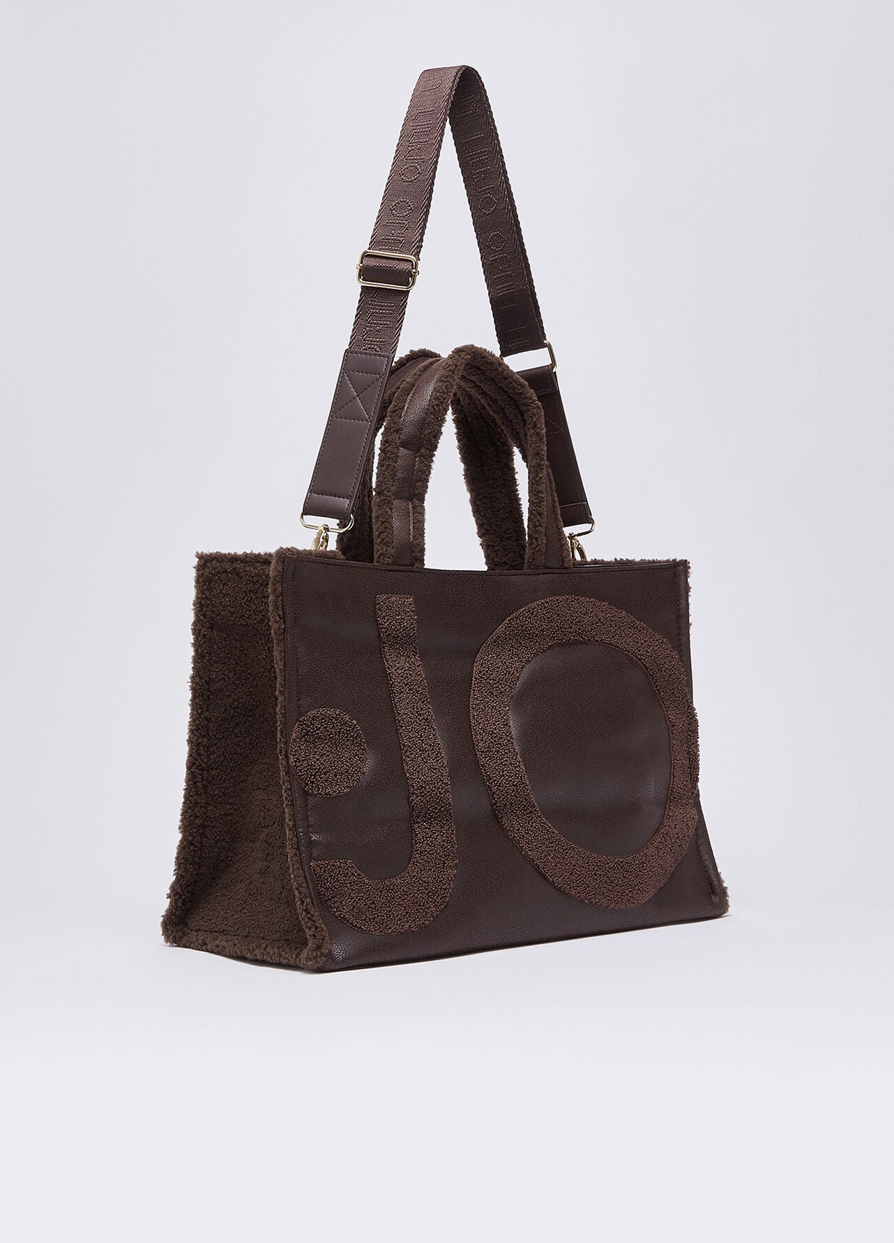 Liu Jo Tote Bag Grande Donna con Maxi Logo e Tracolla