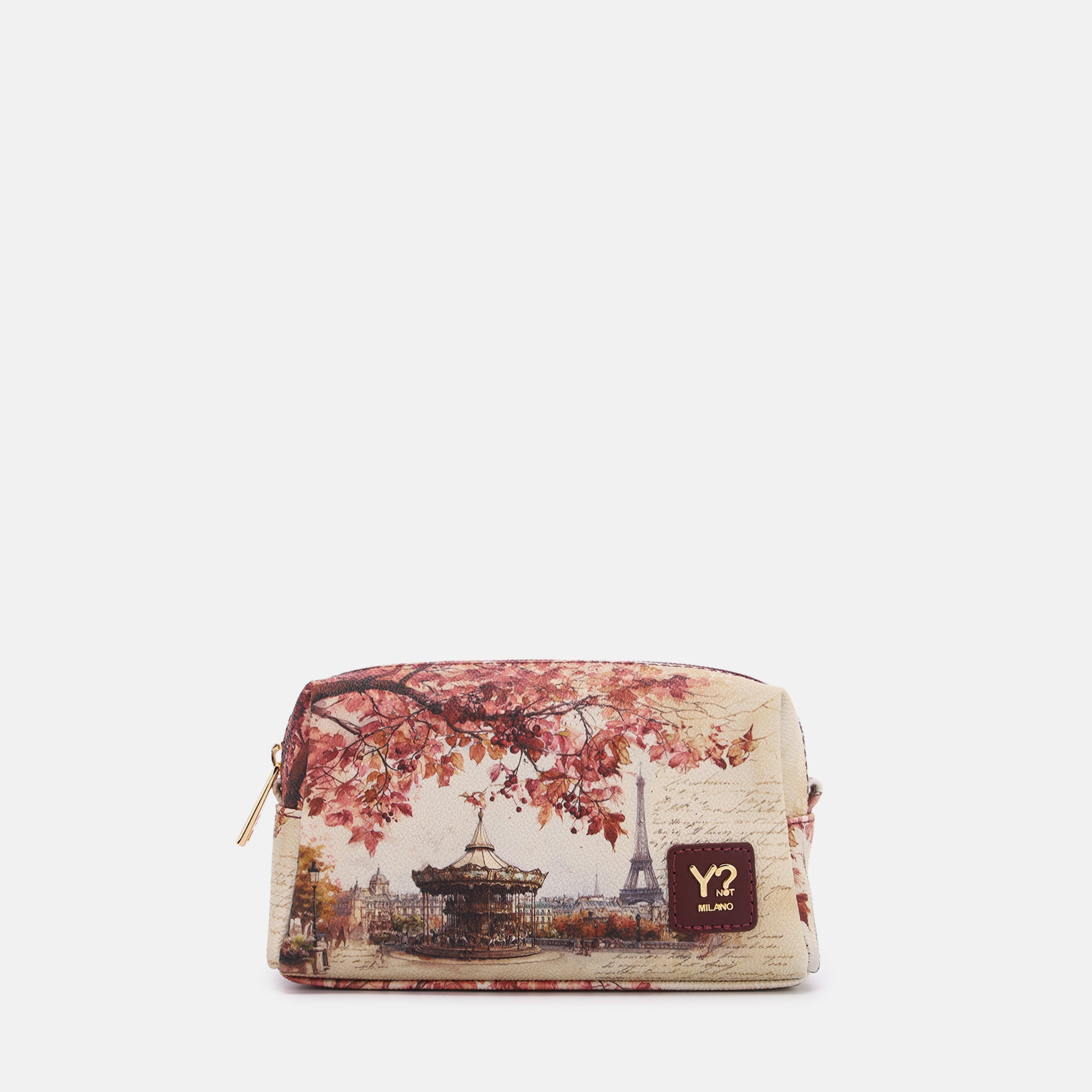 Ynot? Yes Bag Beauty Case Donna in Ecopelle con Zip