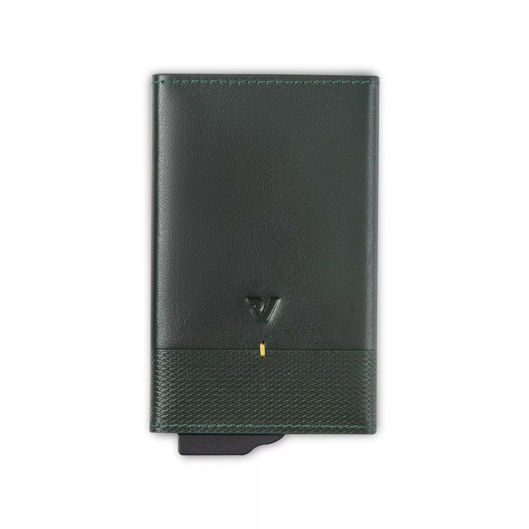 Roncato portafoglio uomo slim in pelle con protezione RFID VERDE TU | Giò Fashion