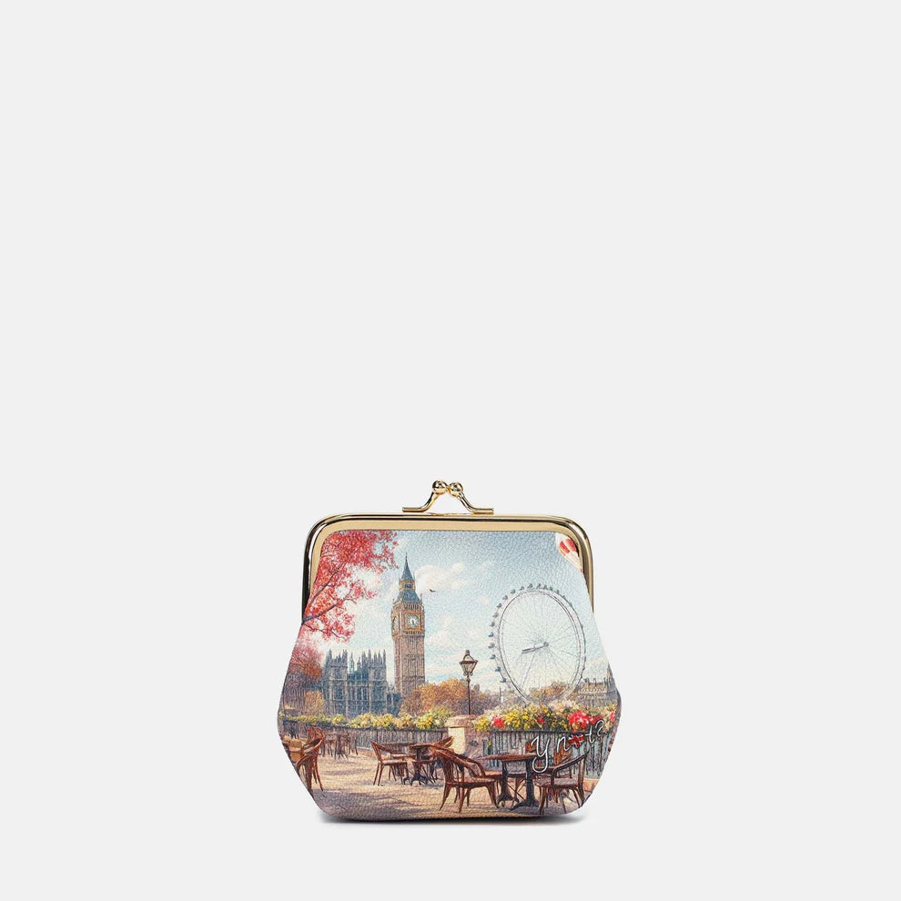 Y-Not Portamonete YesBag London cafe TU | Giò Fashion