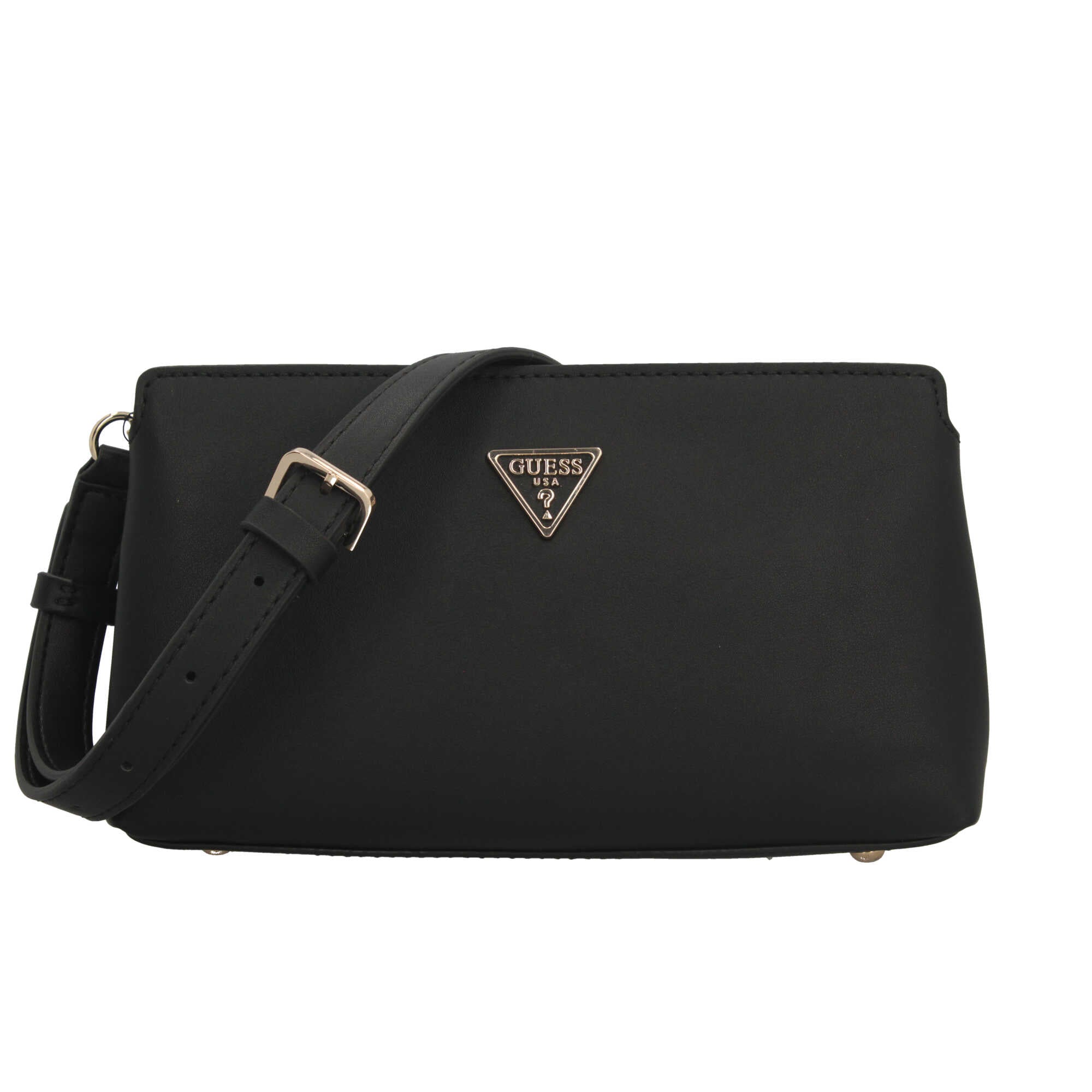 Borsa a tracolla Guess con logo frontale NERO TU | Giò Fashion