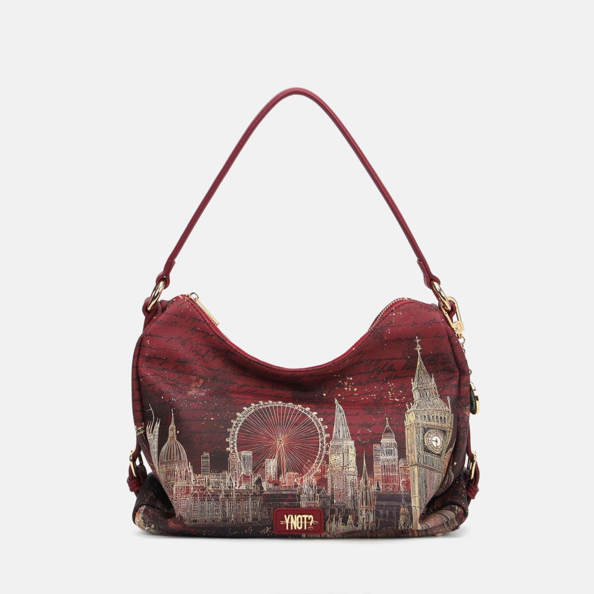 Borsa a Sacca Piccola City Painted