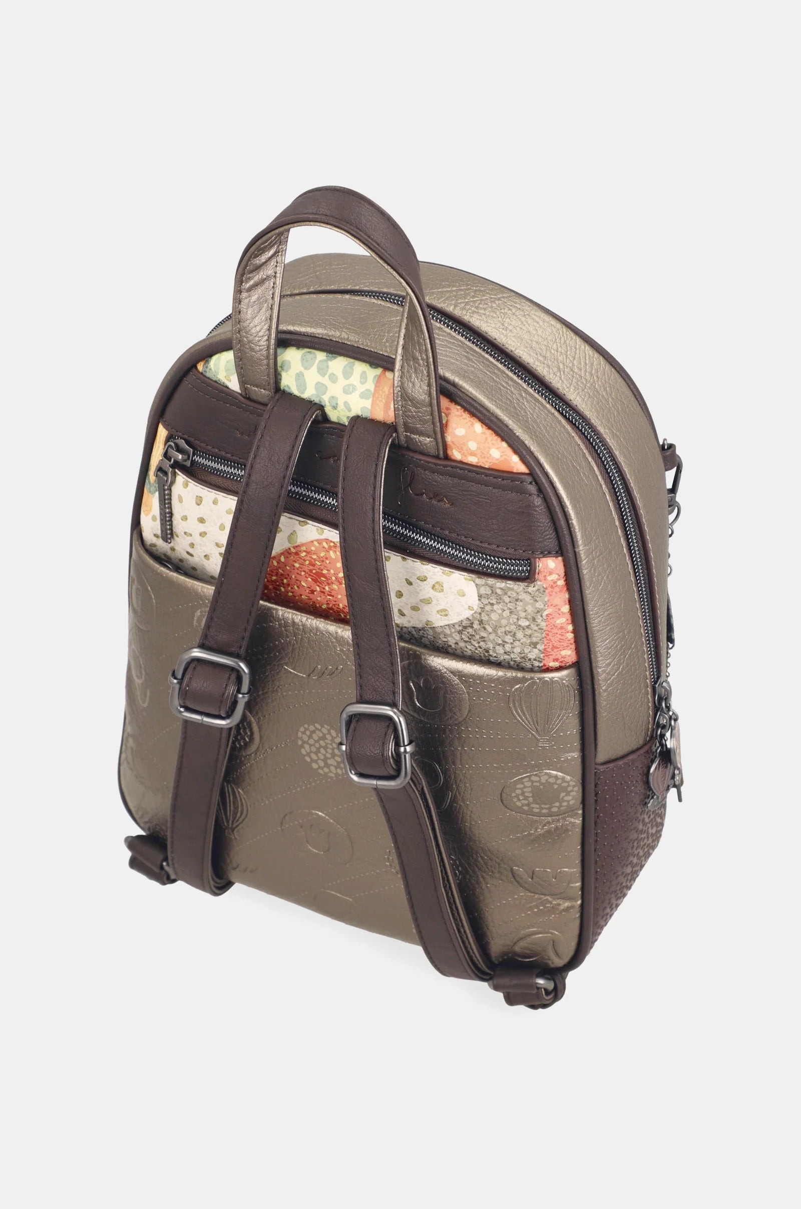 Zaino Medio Donna Anekke con Tasche e Spallacci Regolabili