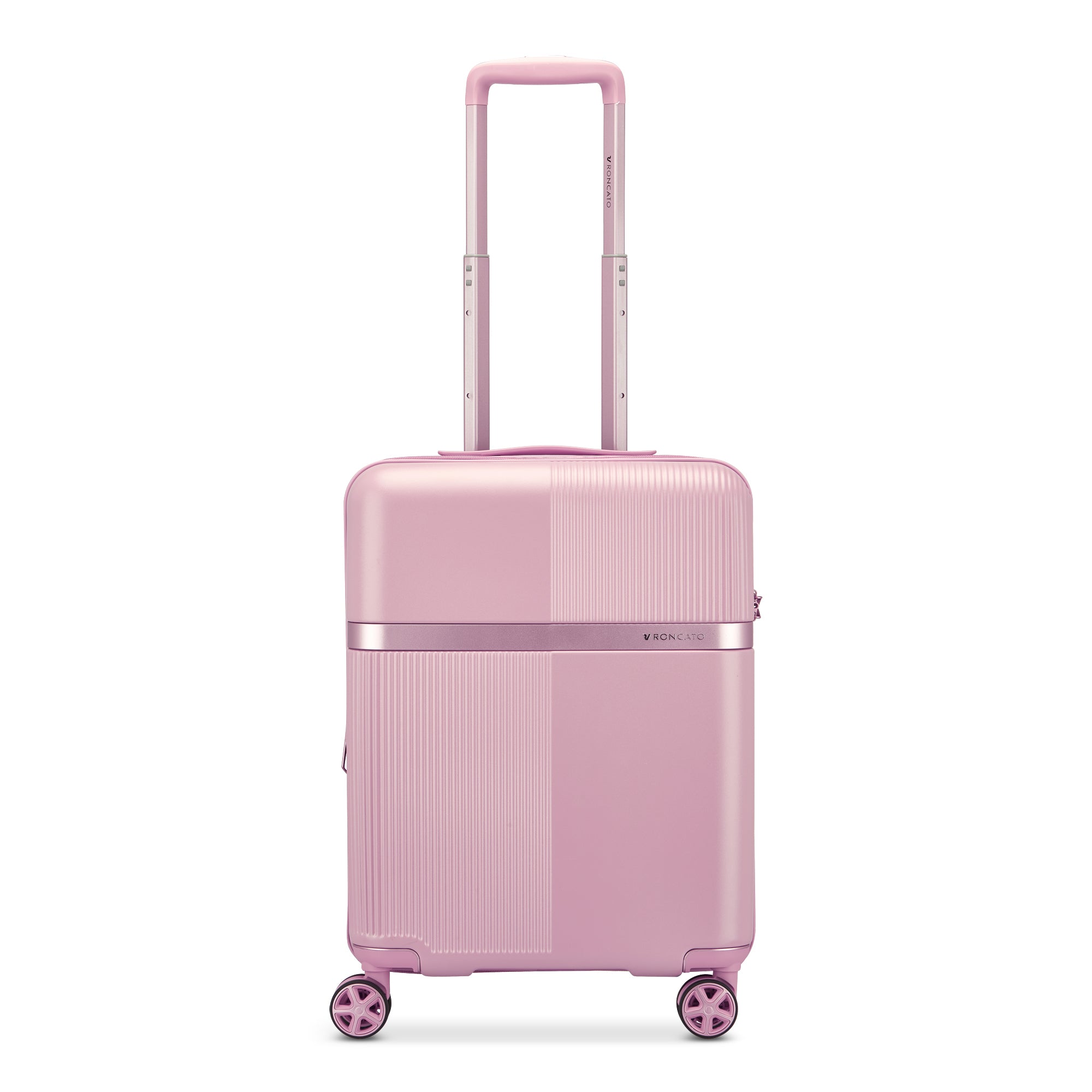 Valigia Grande Trolley rigida Roncato con ruote multidirezionali Rosa TU | Giò Fashion