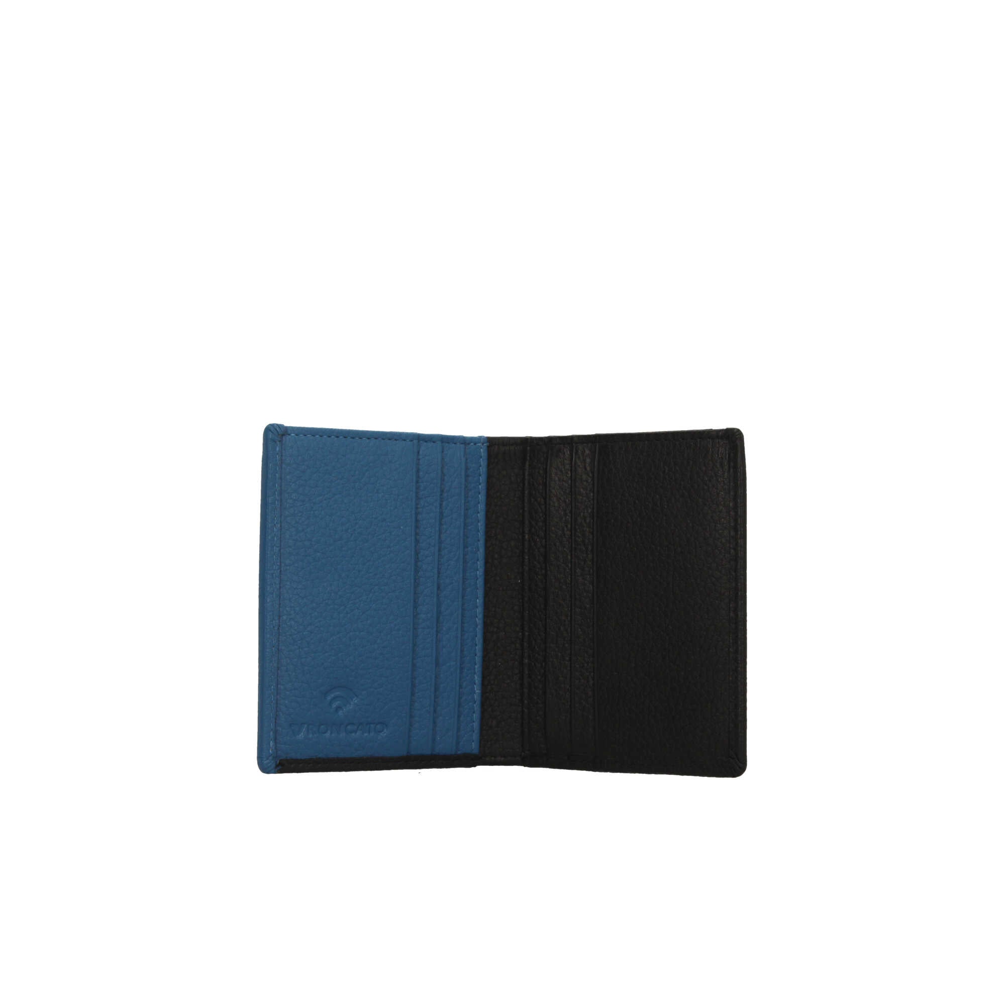 Porta carte di credito Iron Roncato NERO/BLU TU | Giò Fashion