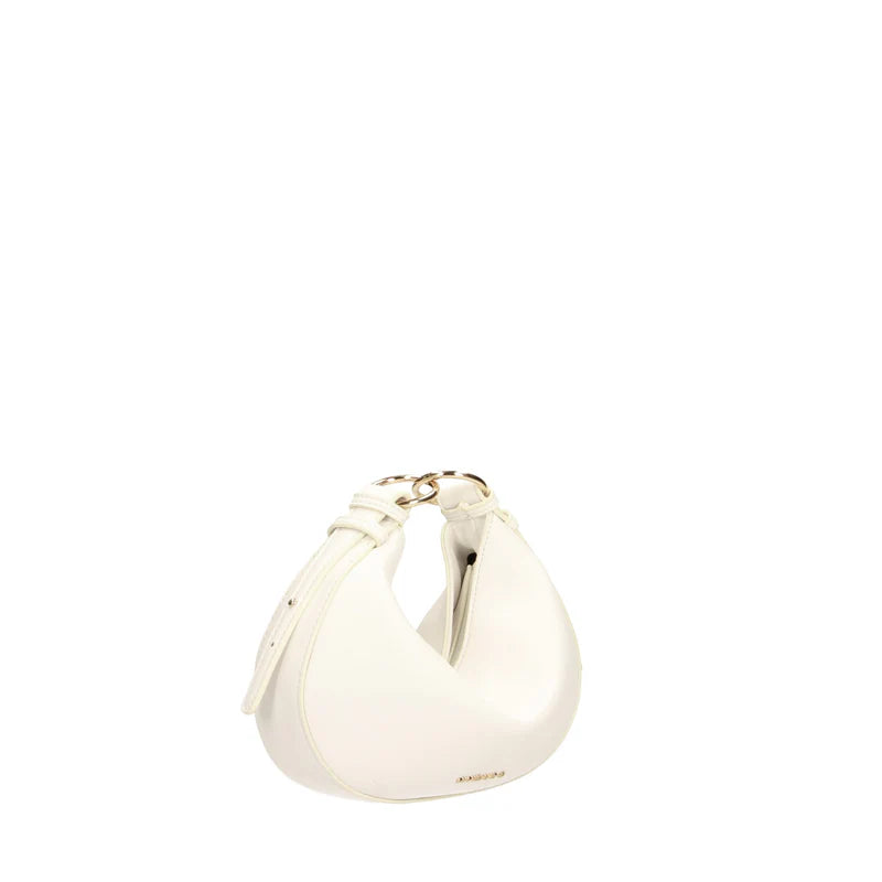 Borsa Vivienne D donna a mano design moderno con catena elegante Bianco TU | Giò Fashion