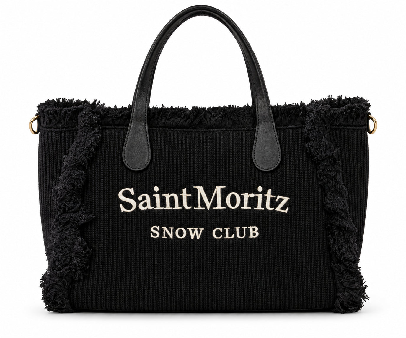 Borsa a Mano Kuvé Saint Moritz Snow Club con Frange