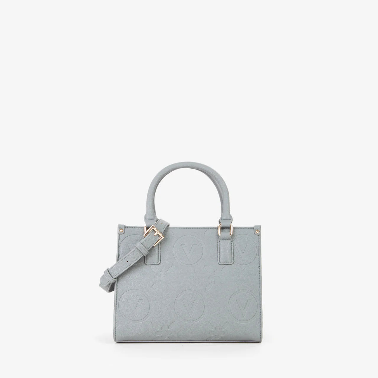 Valentino borsa a mano Samba media con tracolla regolabile Grigio TU | Giò Fashion