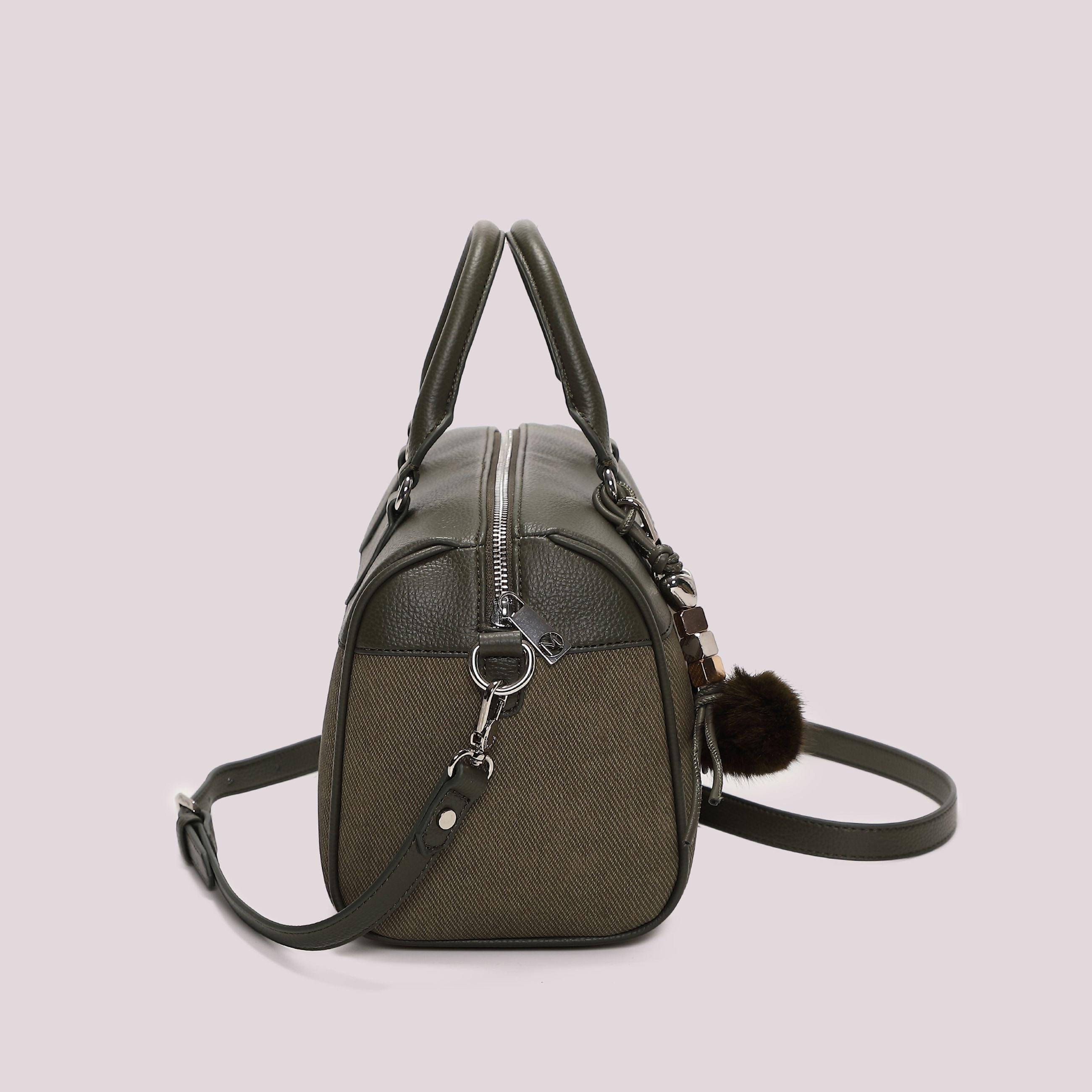 Borsa Bauletto Donna Mimi Mua con Charm a Cuore