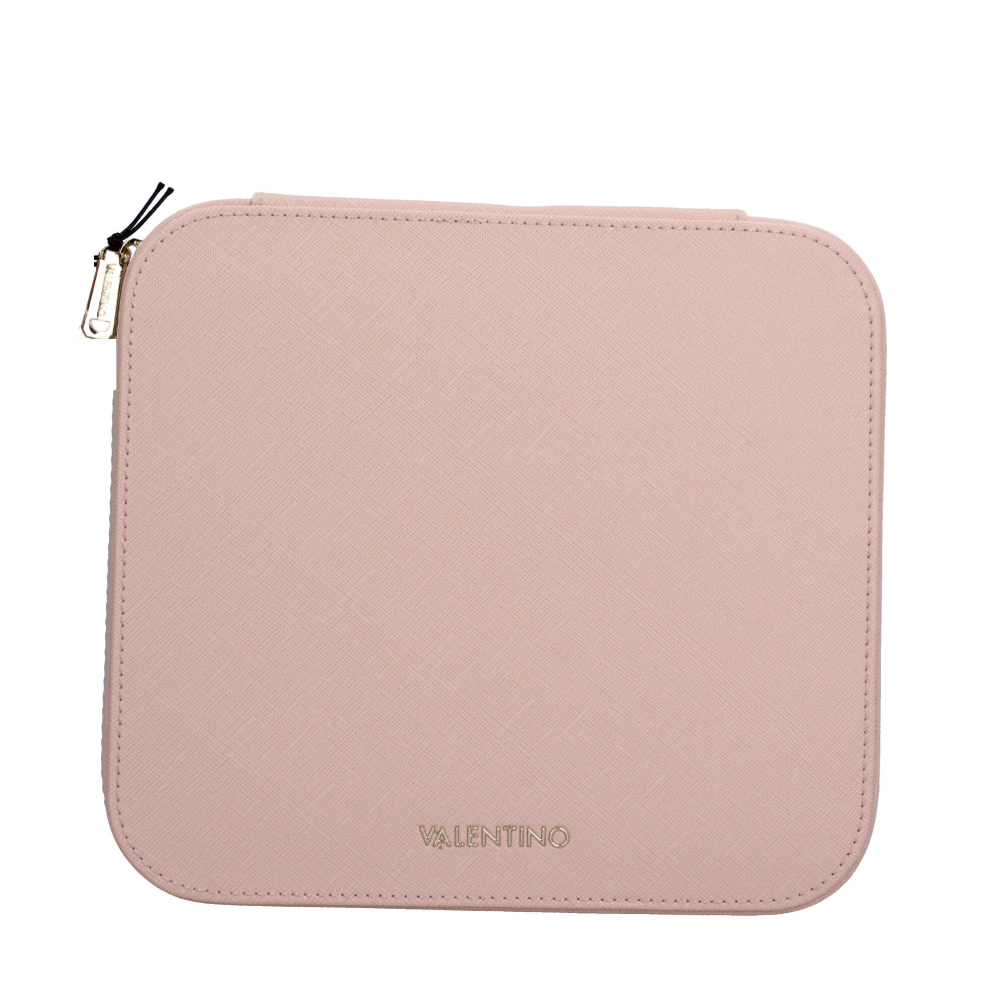Valentino portagioie rigido in ecopelle con interno vellutato Rosa TU | Giò Fashion