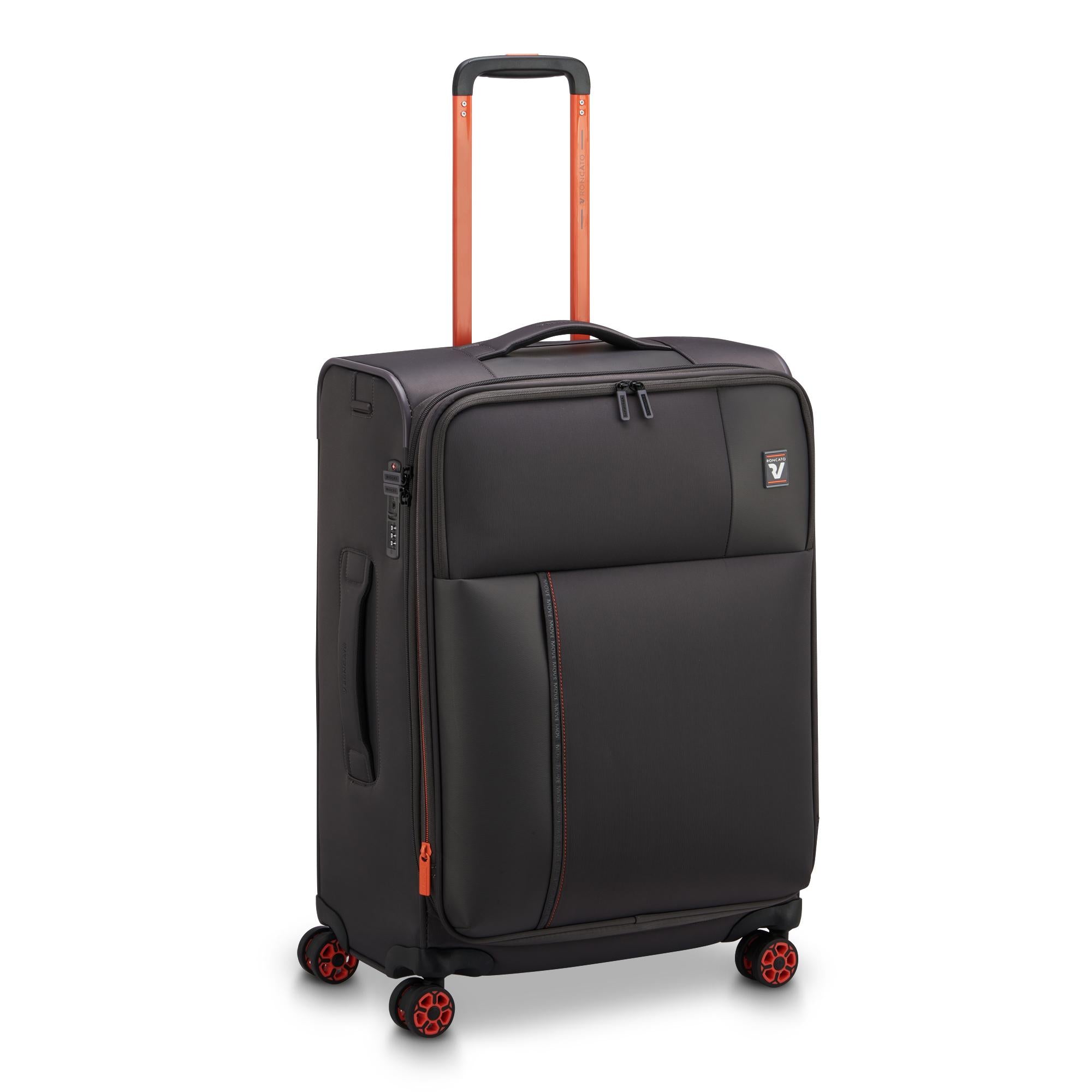 Trolley Medio Roncato 64cm - Valigia Capiente e Resistente Grigio TU | Giò Fashion