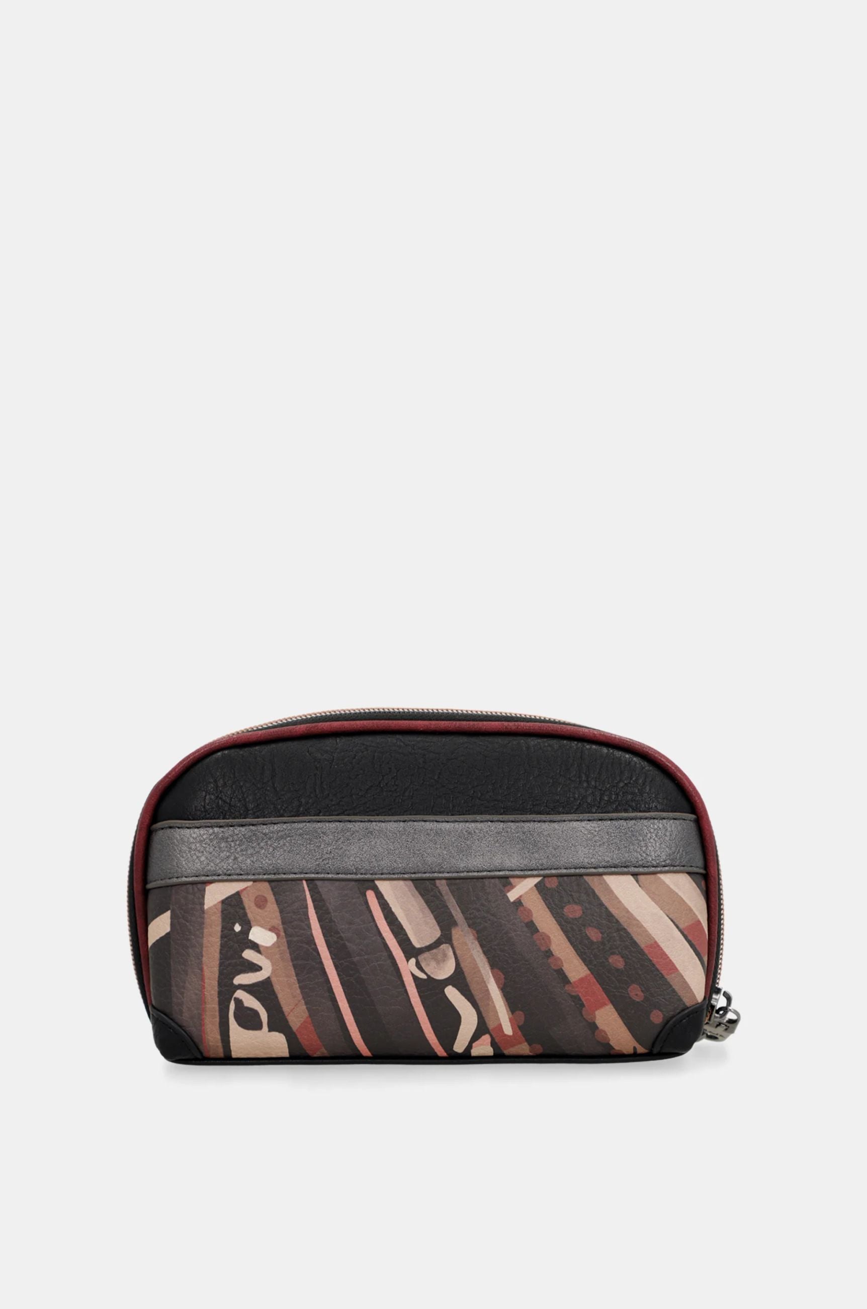 Beauty case Anekke City Moments con stampa Parigi Nero TU | Giò Fashion