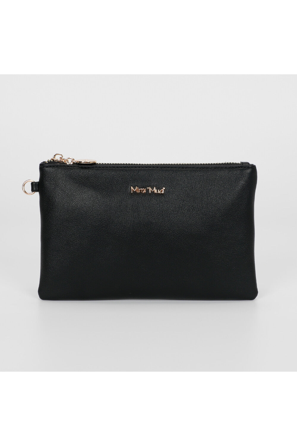 Pochette Mimi Mua elegante con zip NERO TU | Giò Fashion