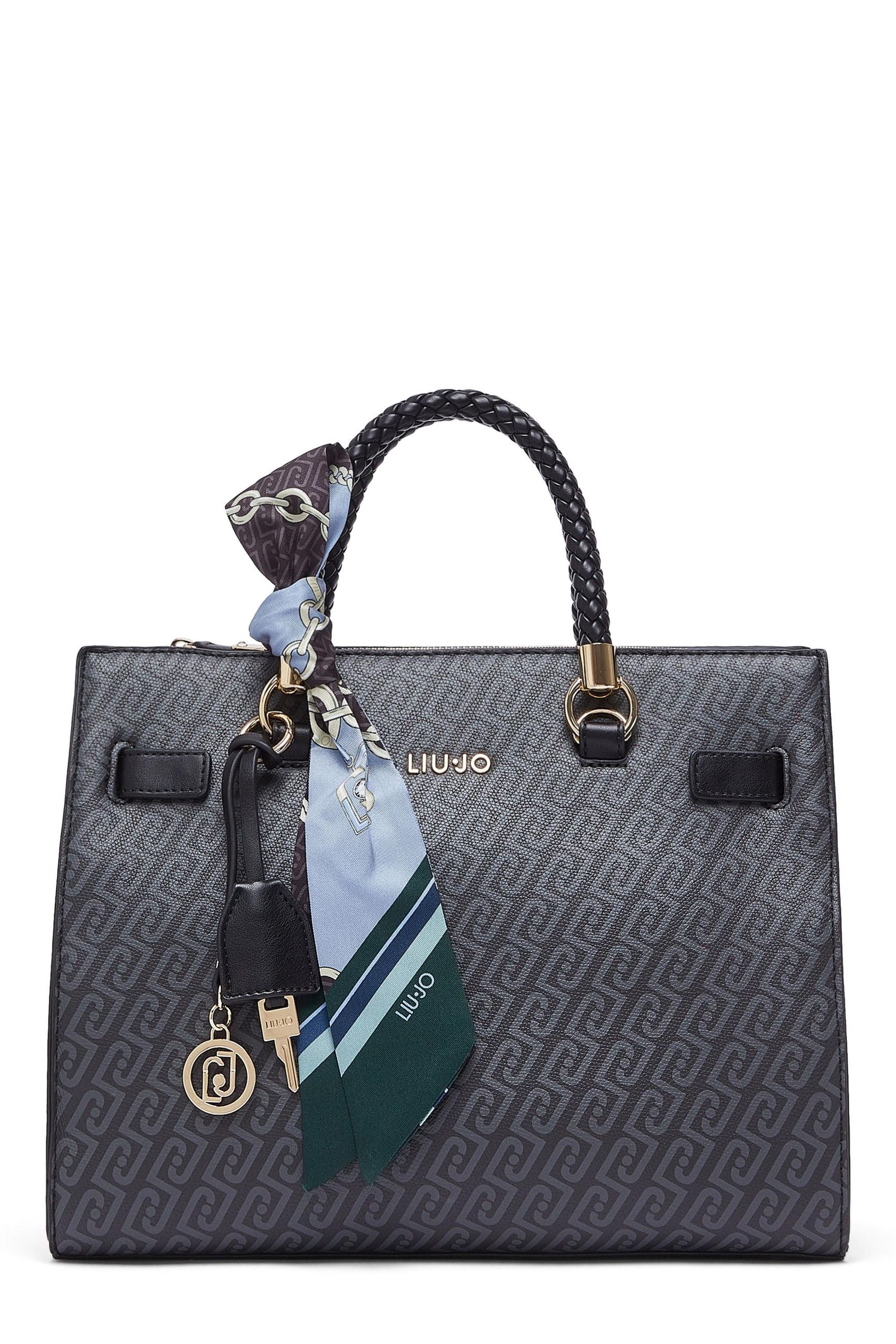 Liu Jo Borsa Satchel Media Donna con Foulard