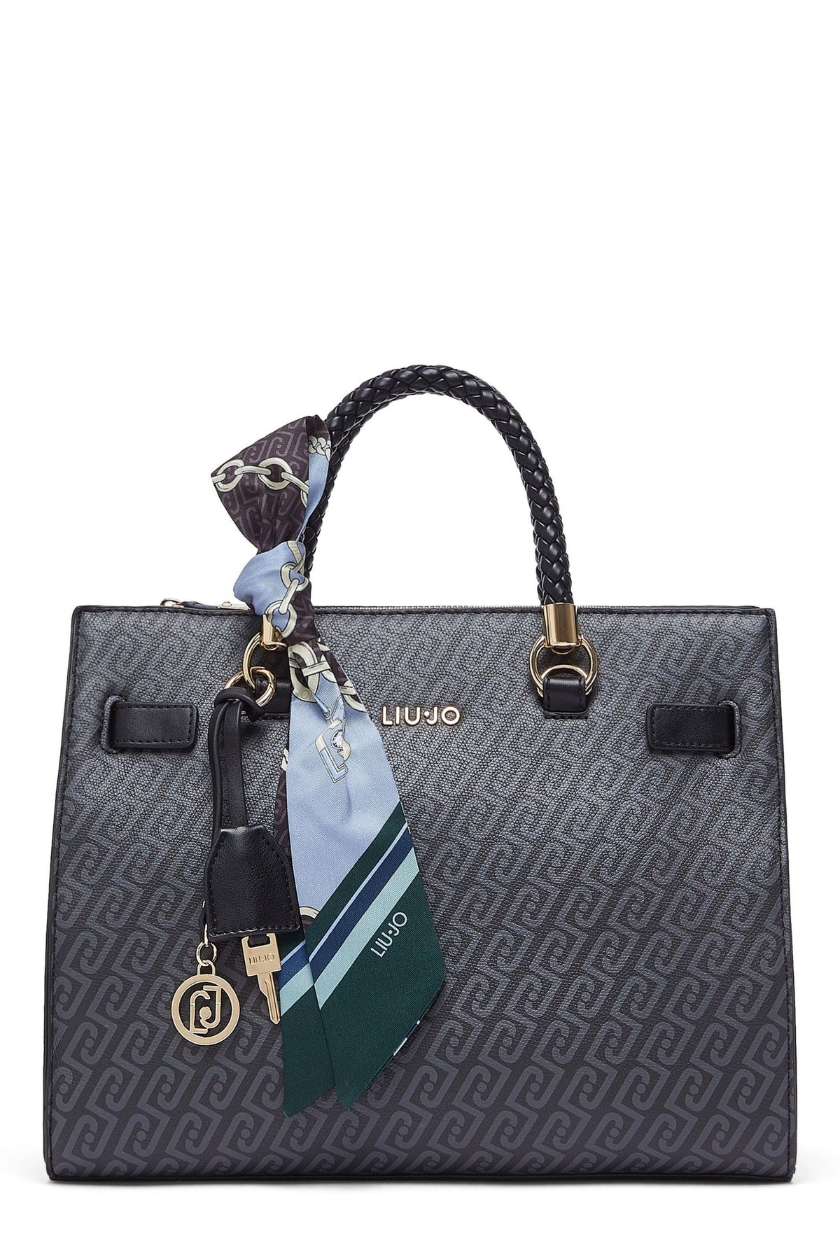 Liu Jo Borsa Satchel Media Donna con Foulard