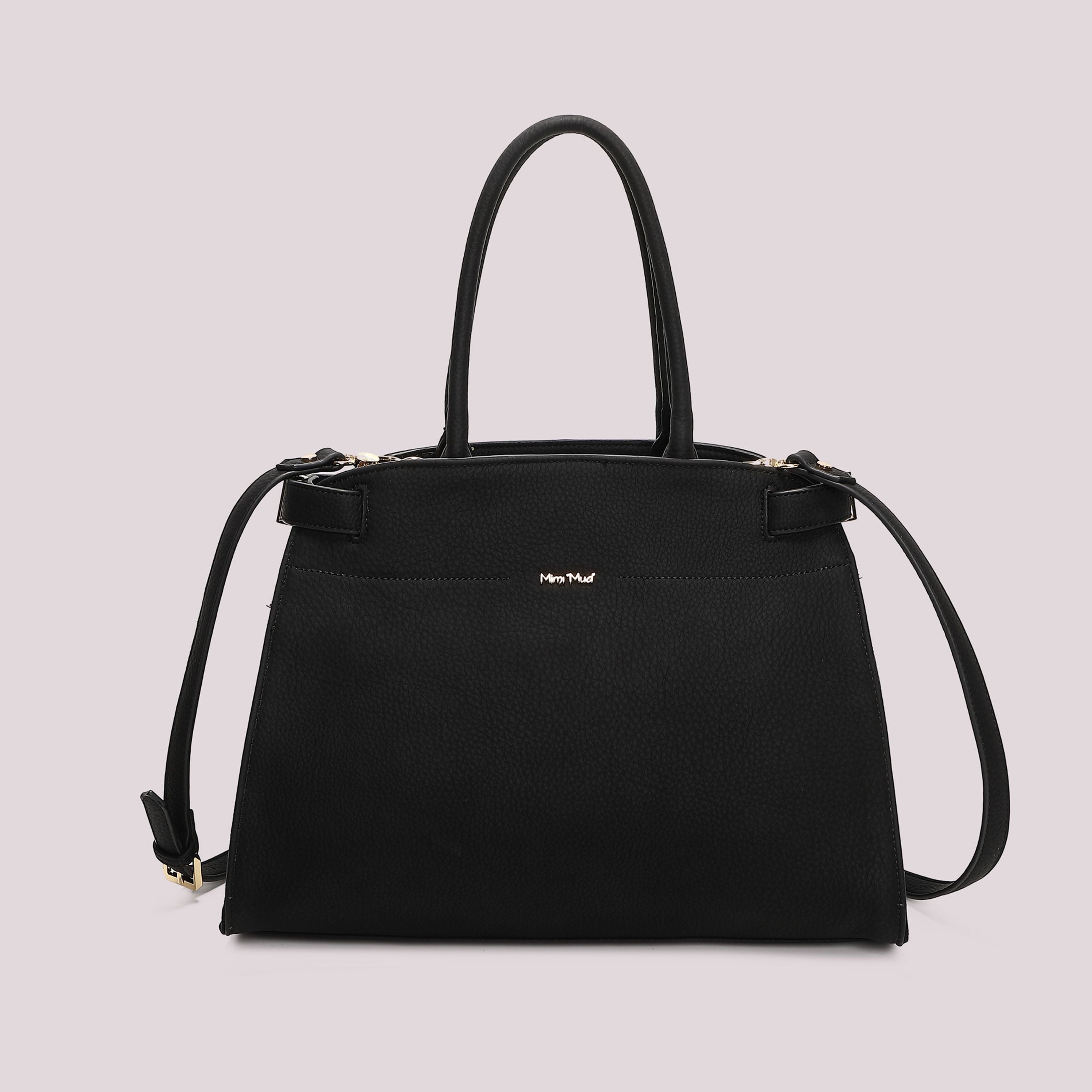 Borsa Shopping Donna Mimi Mua con Fianchi Effetto Camoscio