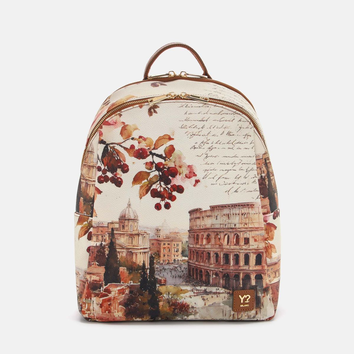 Ynot? Yes Bag Zaino Donna Grande con Spallacci Regolabili
