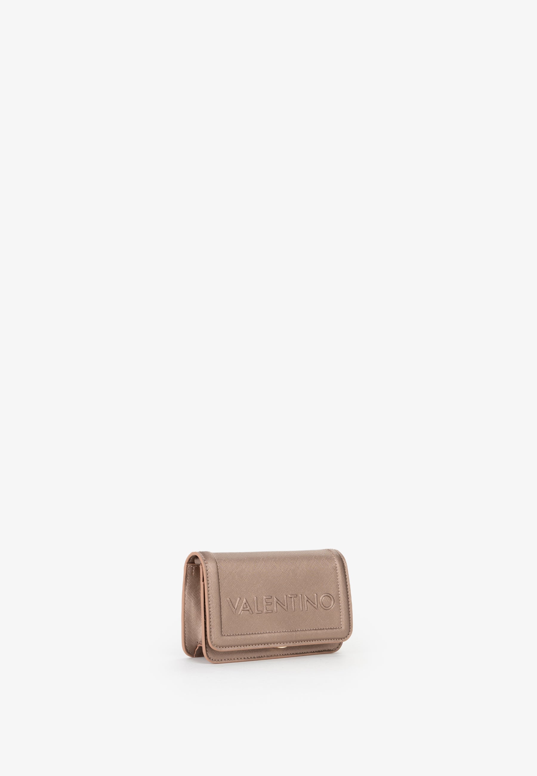 Pochette donna Mario Valentino con patta e logo in rilievo dal design compatto BRONZO TU | Giò Fashion