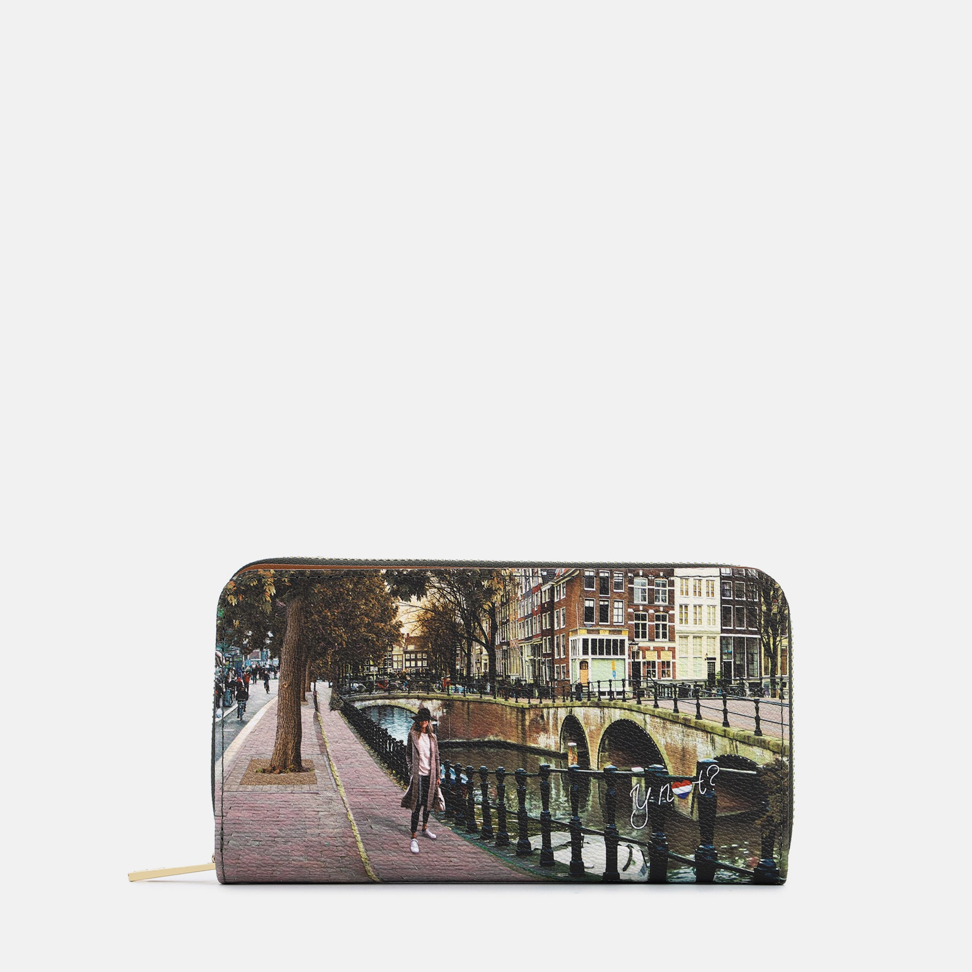 Ynot portafoglio zip around AMSTERDAM BRIDGE TU | Giò Fashion
