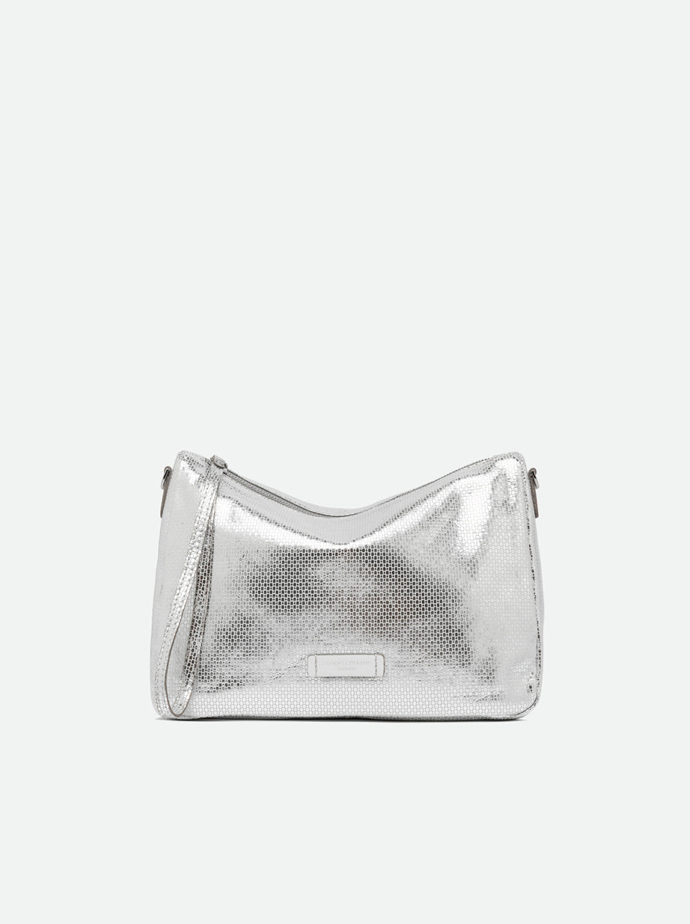 Gianni Chiarini Nora Pouch Borsa a Spalla in Pelle Metallizzata
