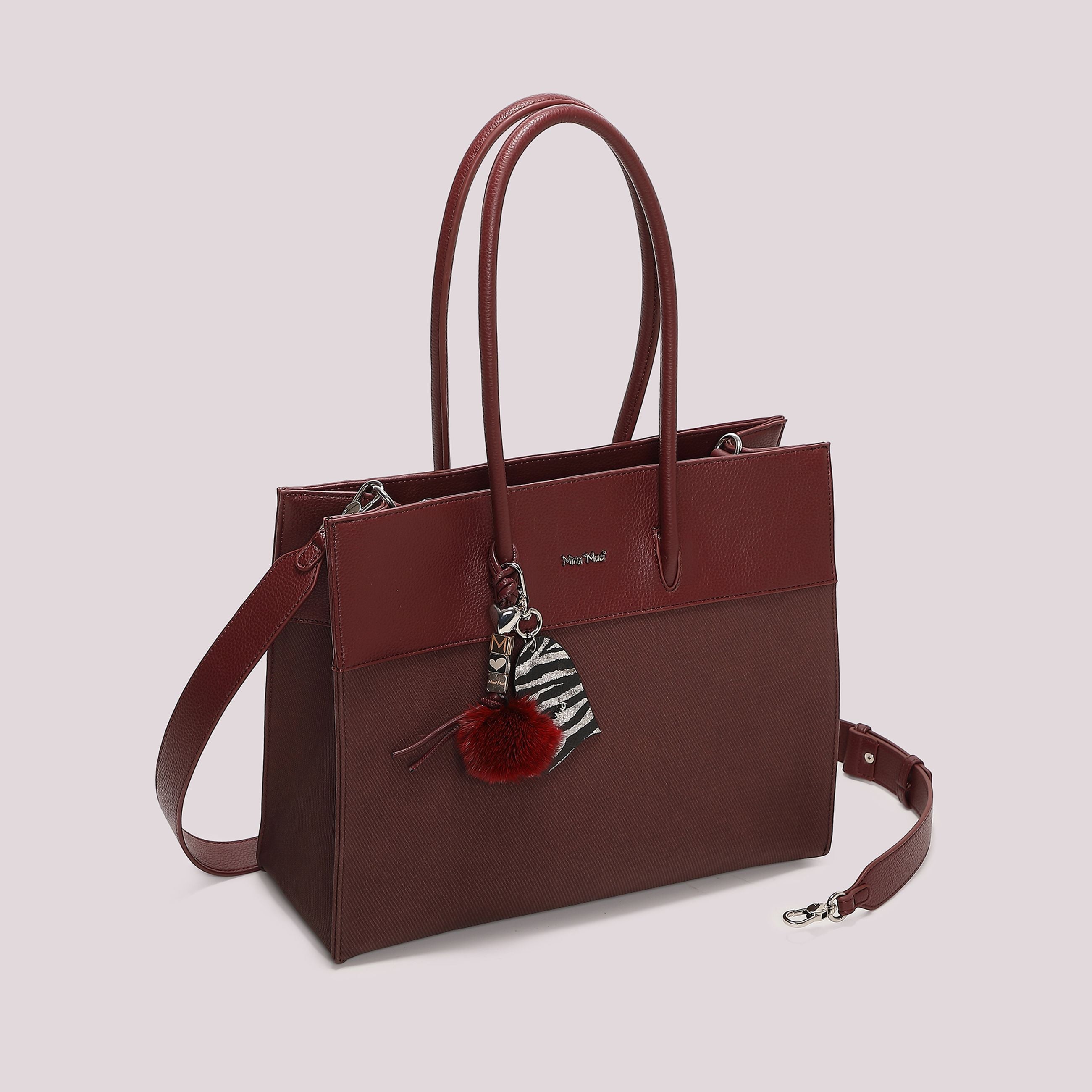 Borsa Tote Donna Mimi Mua con Charm a Cuore